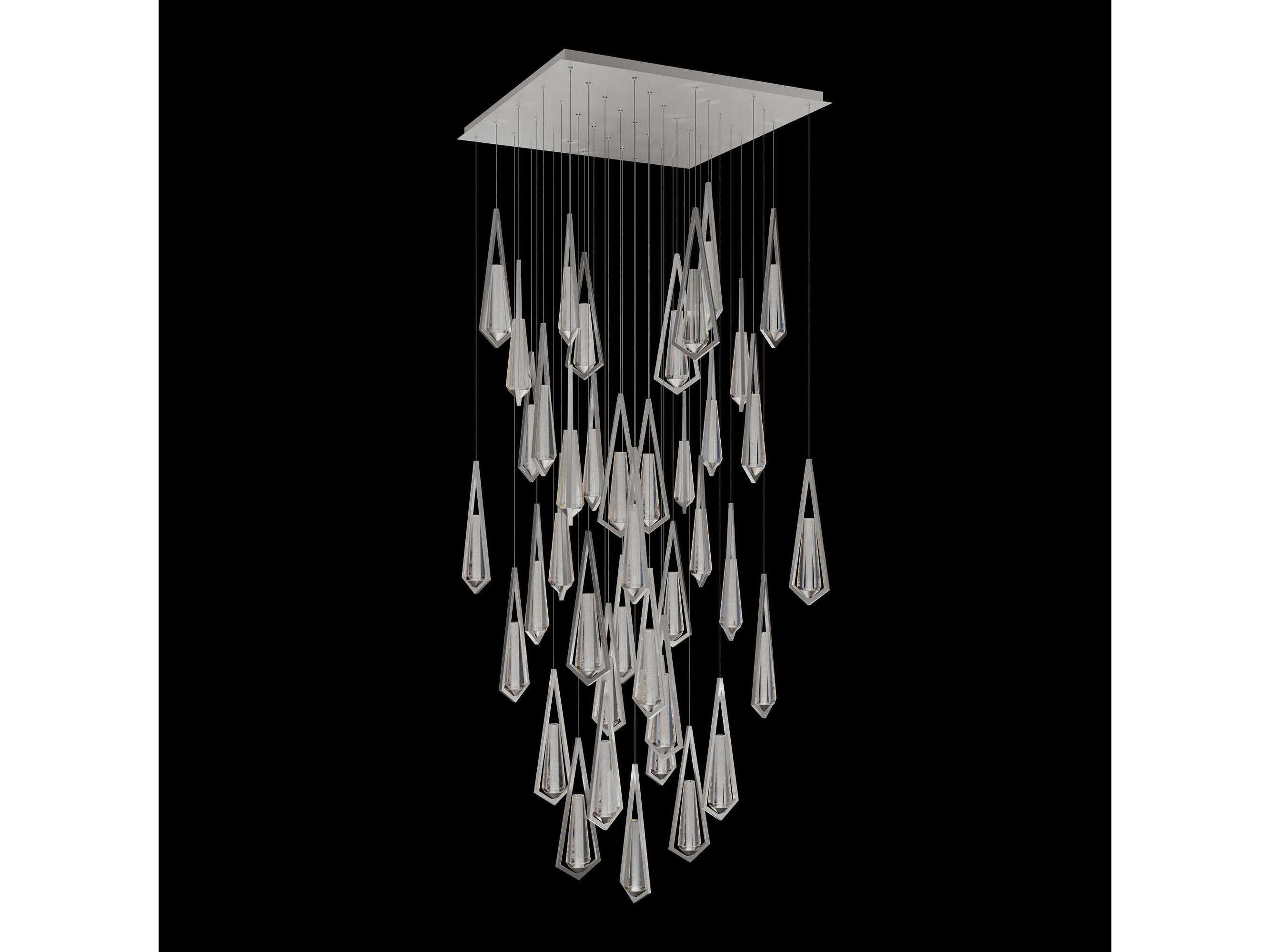 Schonbek Devotion 41-Light Satin Nickel Pendant