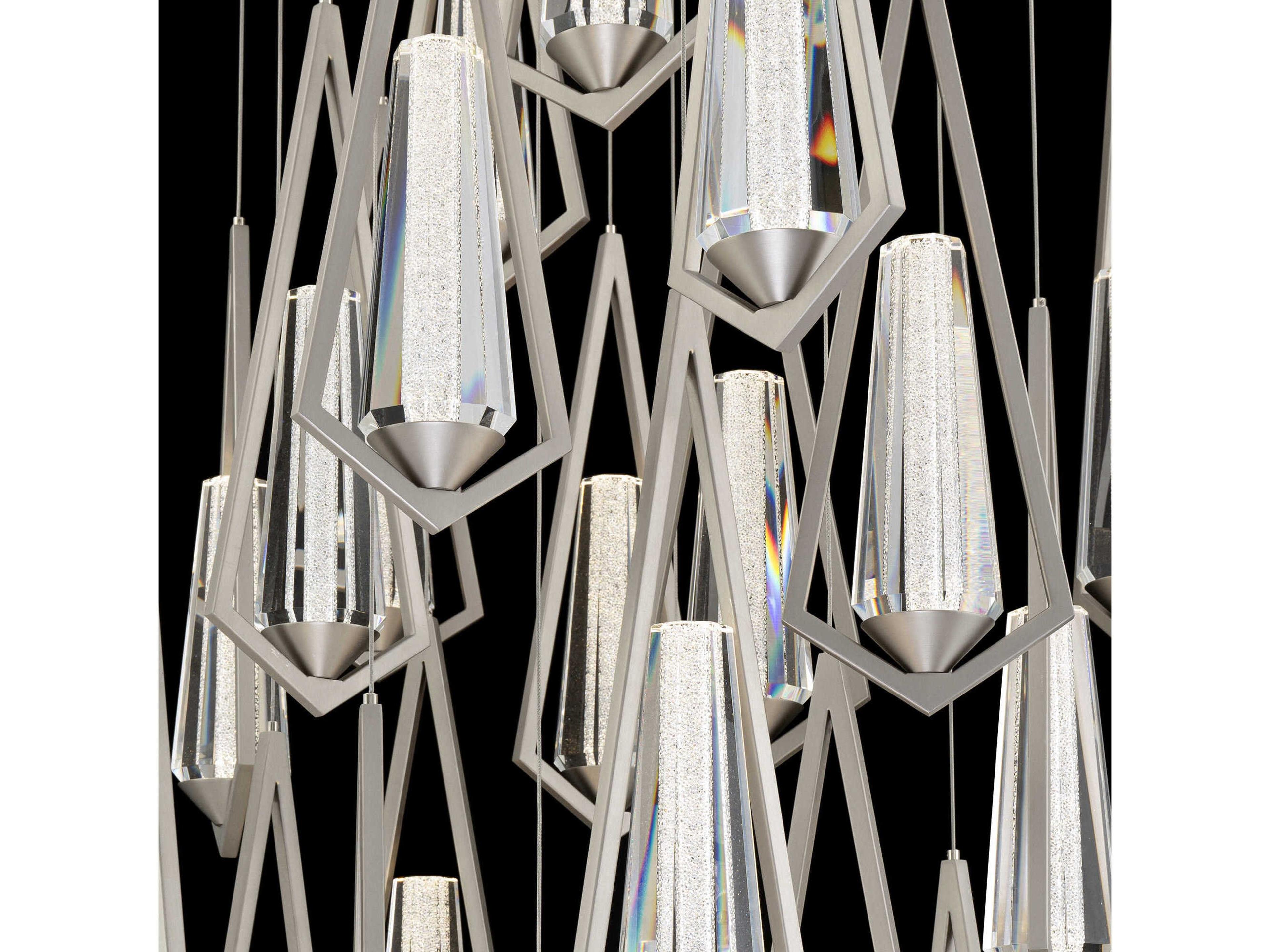 Schonbek Devotion 41-Light Satin Nickel Pendant