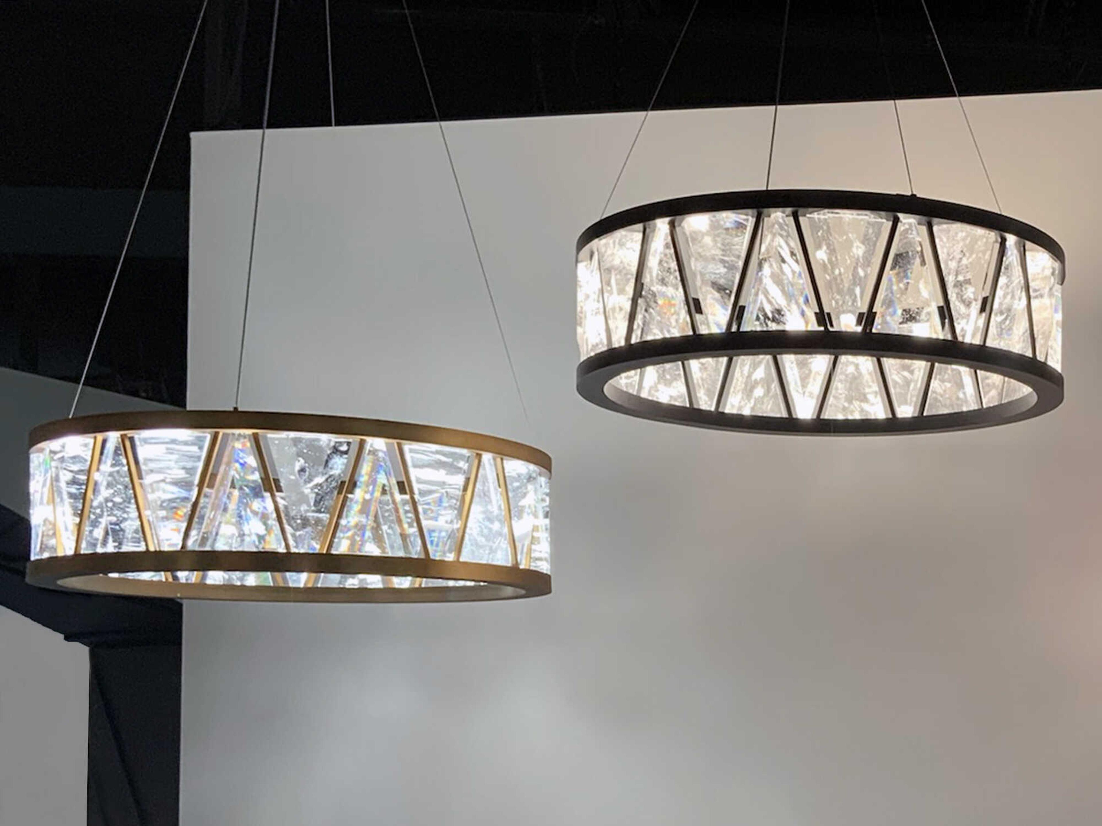 Schonbek Corinth 1-Light Black Round Pendant