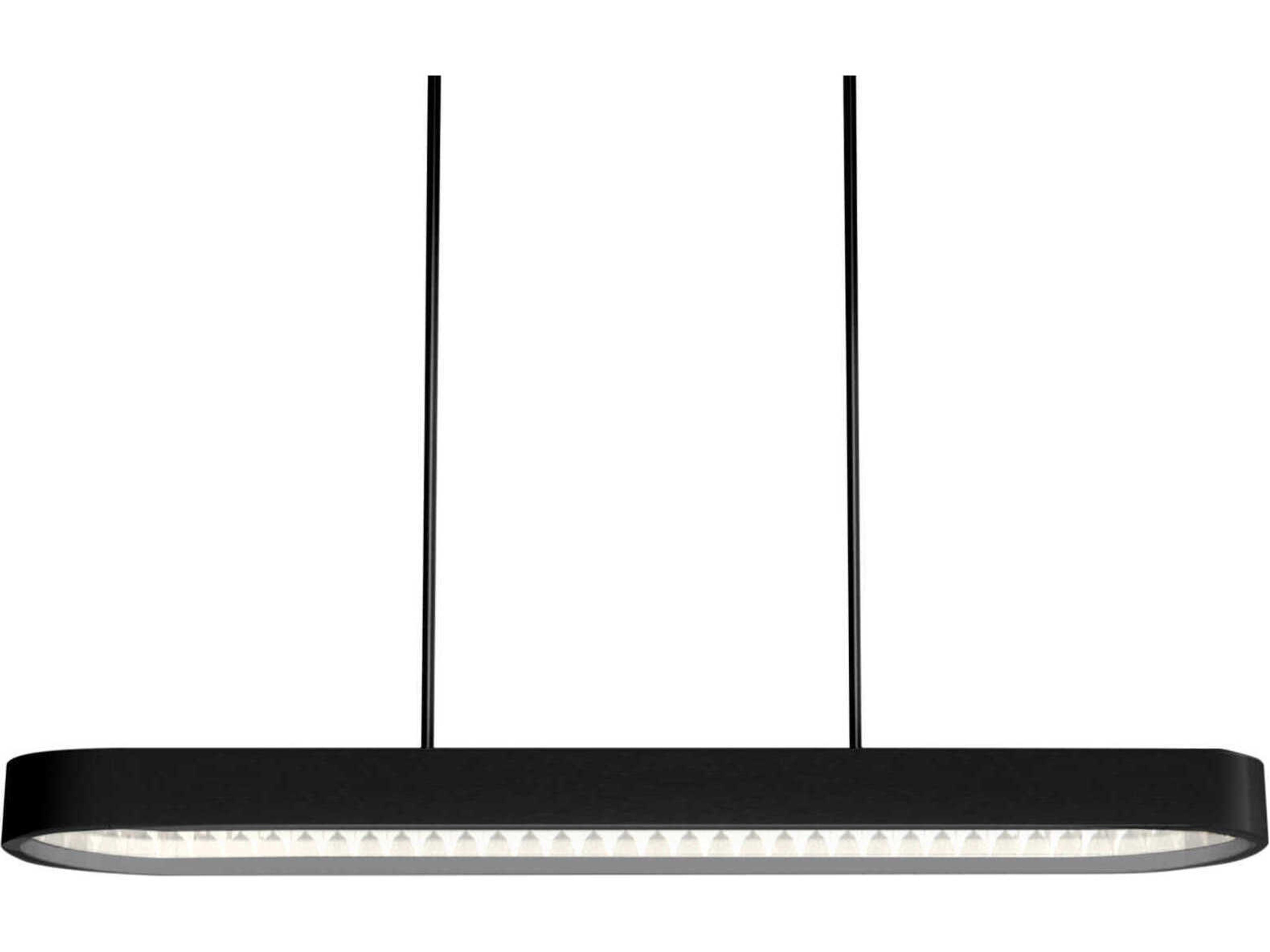 Marquis 1-Light Black Linear Island Pendant