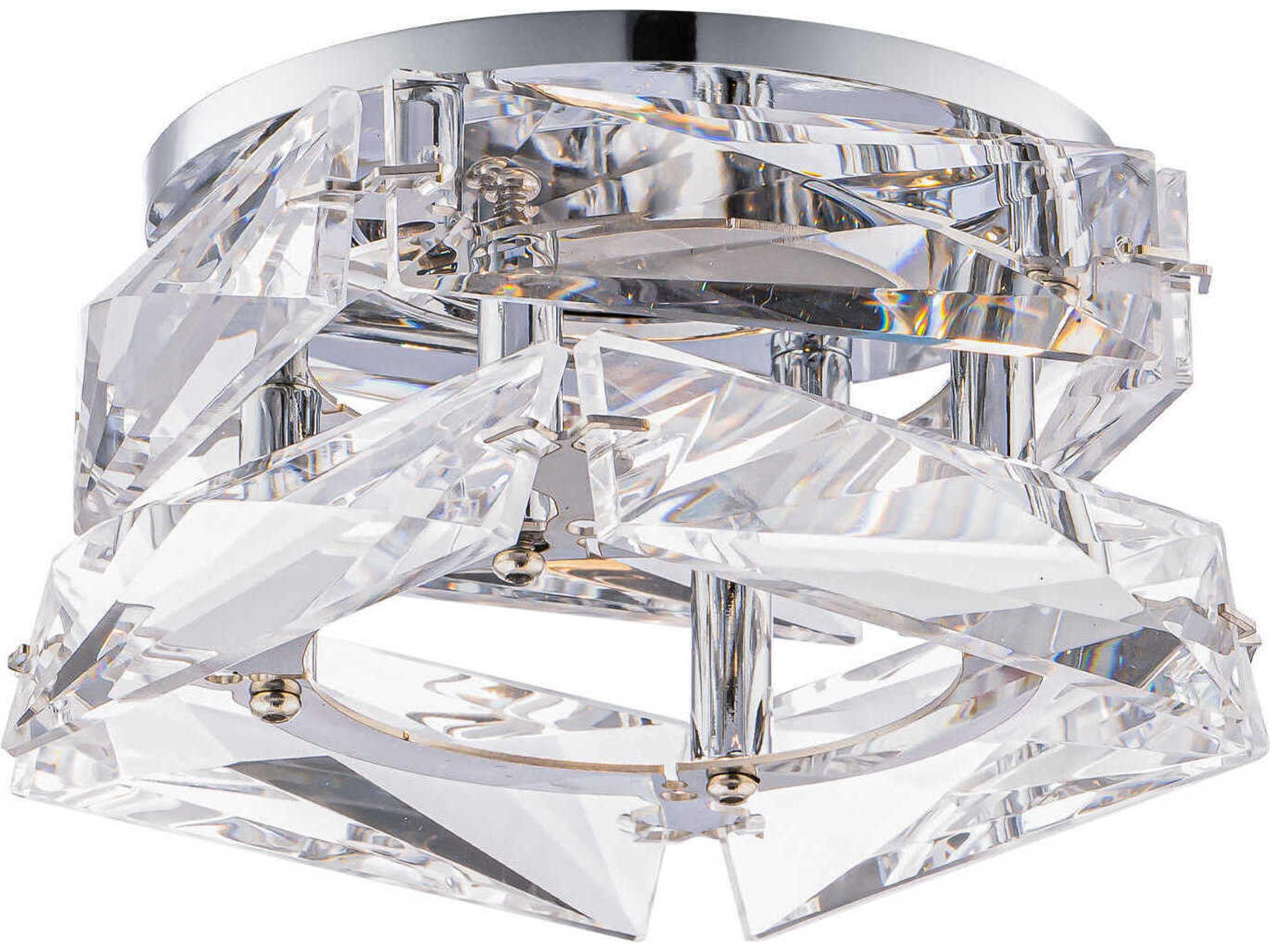 Hielo Polished Chrome 3500K 3000K 4000K Geometric Under Cabinet Light