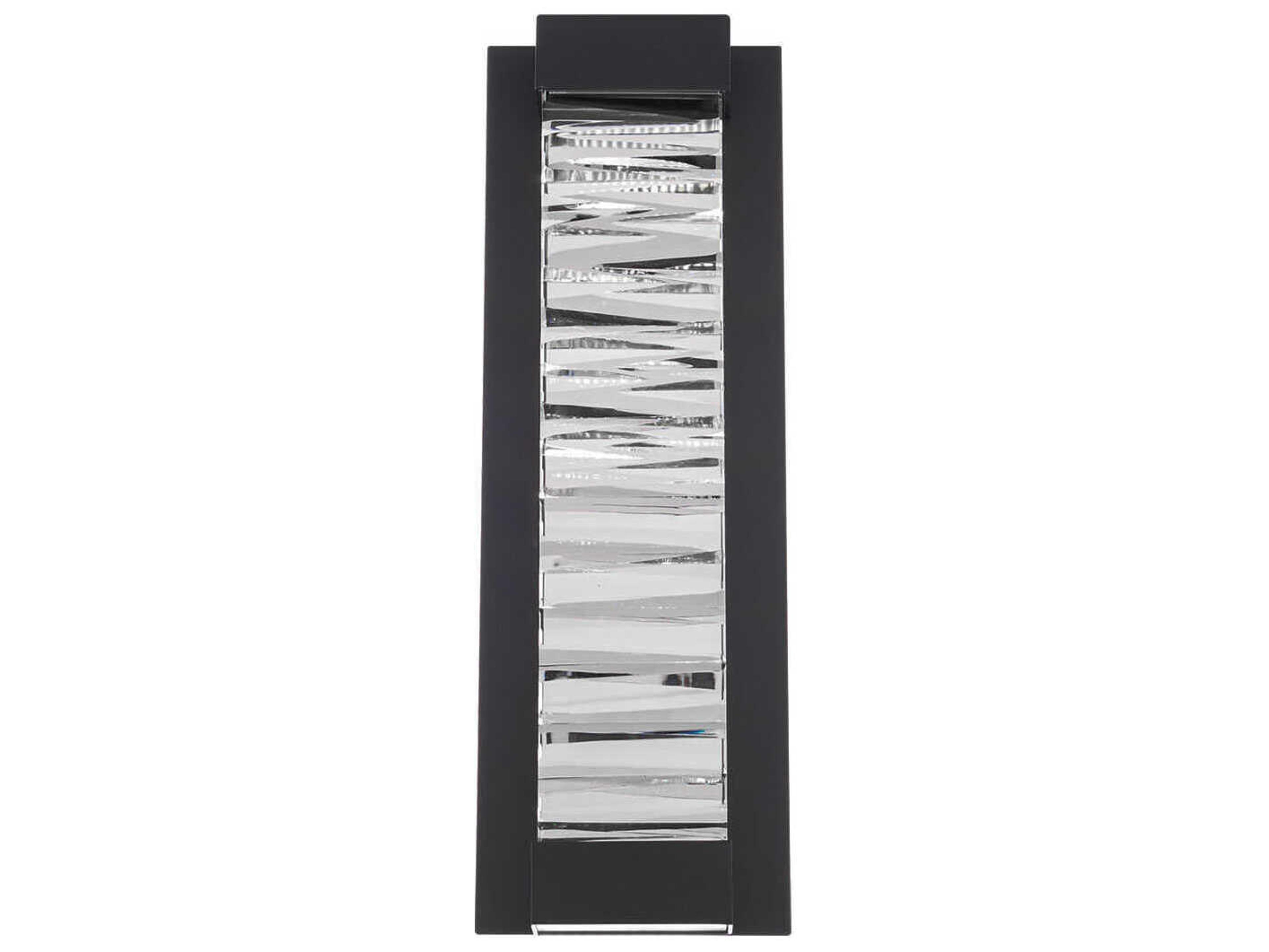 Schonbek Echelon 1-Light Black Wall Sconce