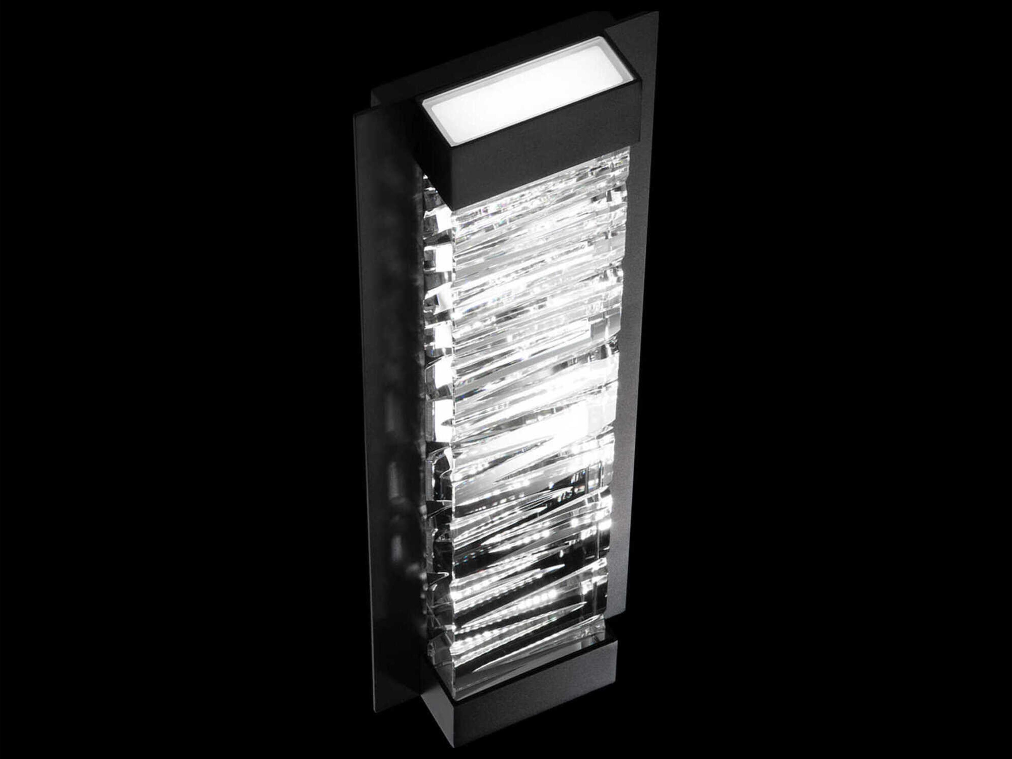 Schonbek Echelon 1-Light Black Wall Sconce