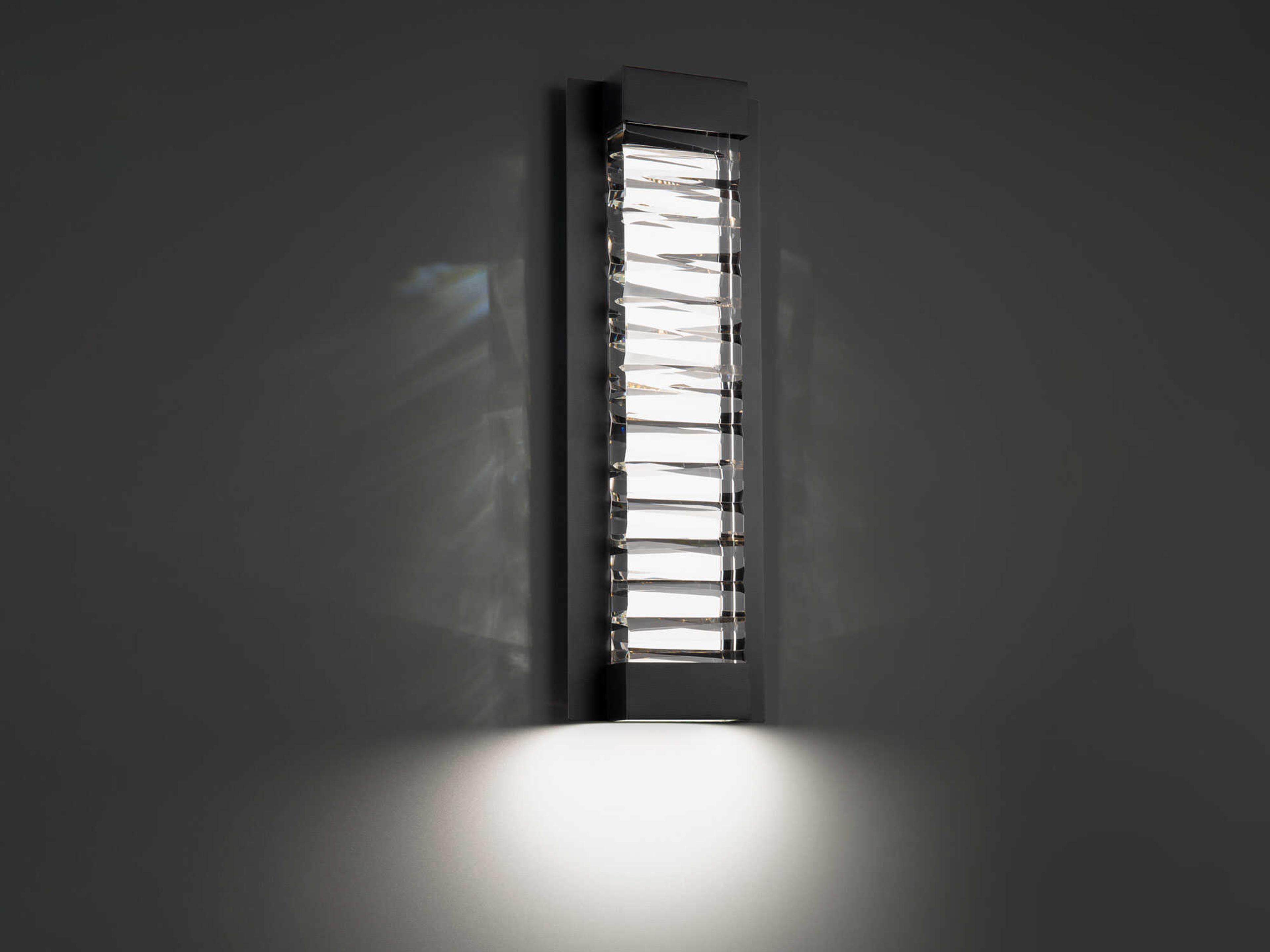 Schonbek Echelon 1-Light Black Wall Sconce