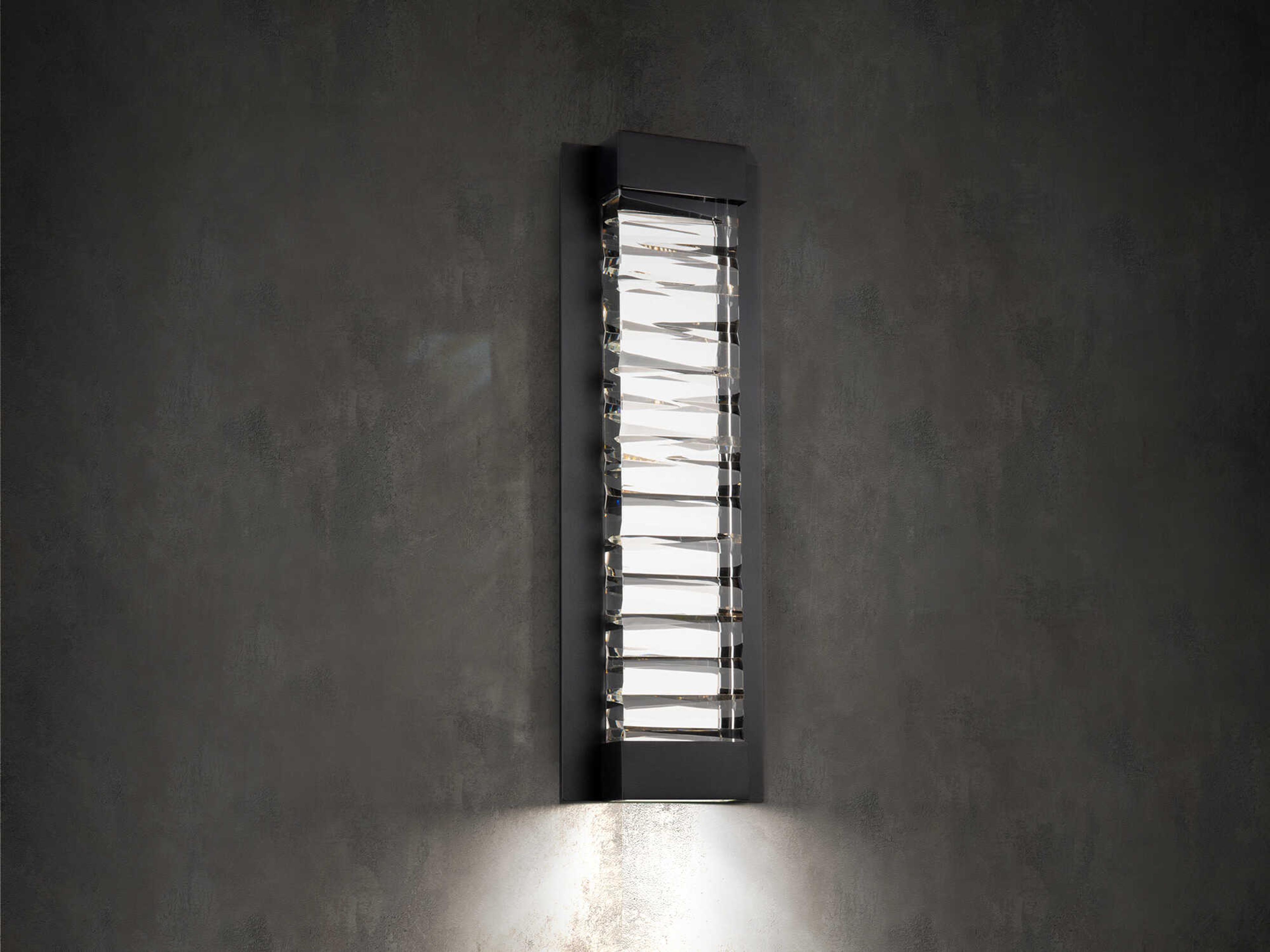 Schonbek Echelon 1-Light Black Wall Sconce