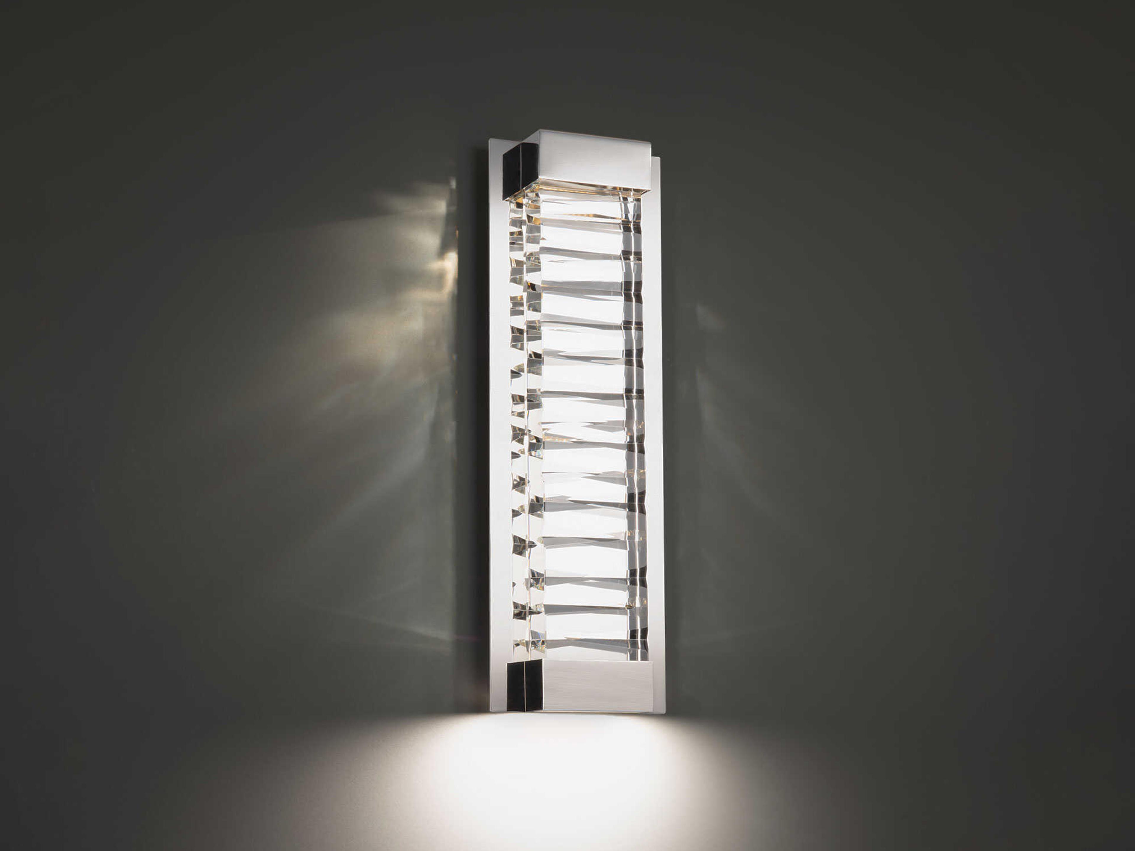 Schonbek Echelon 1-Light Polished Nickel Wall Sconce