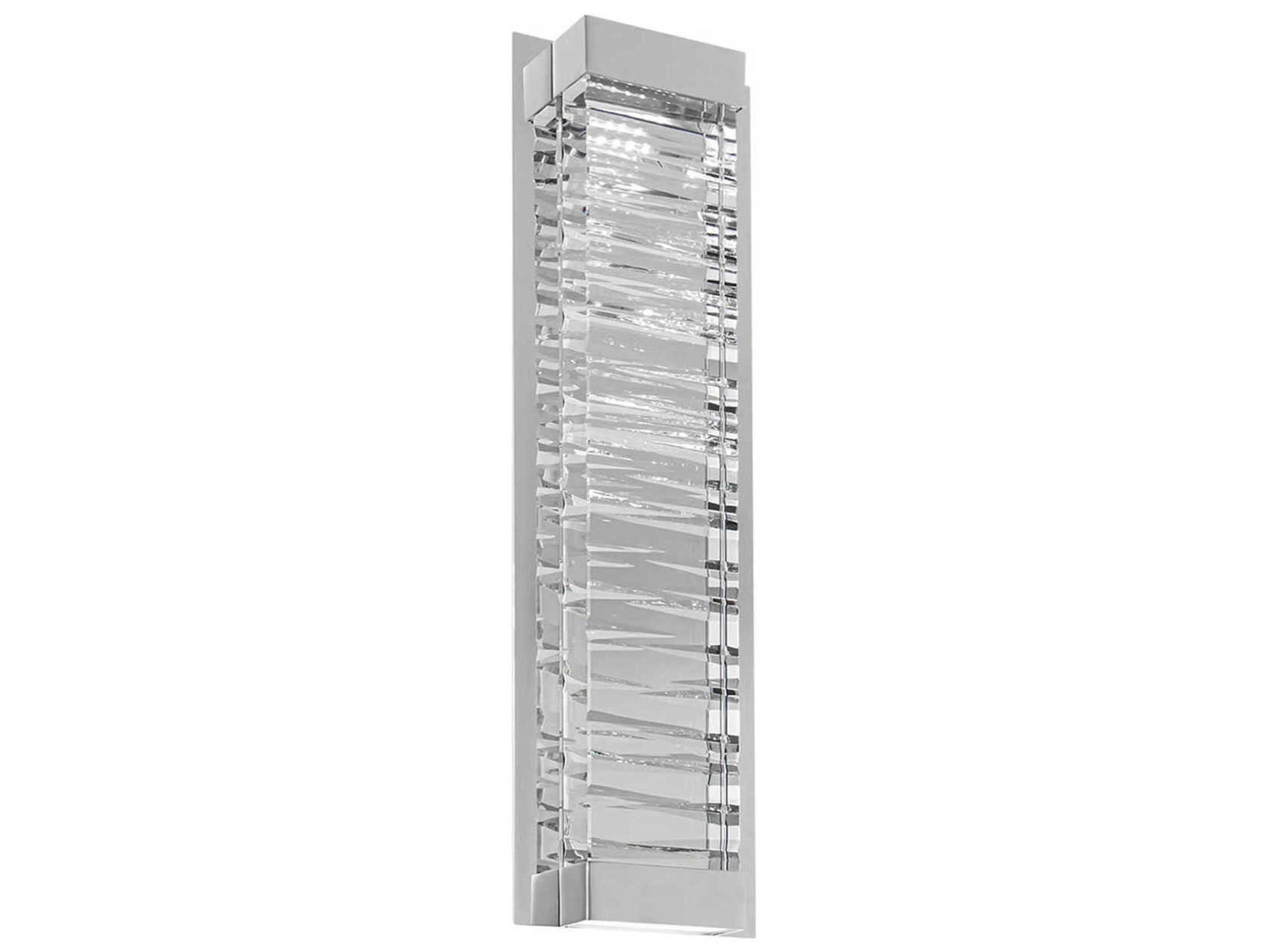 Echelon 1-Light Polished Nickel Wall Sconce