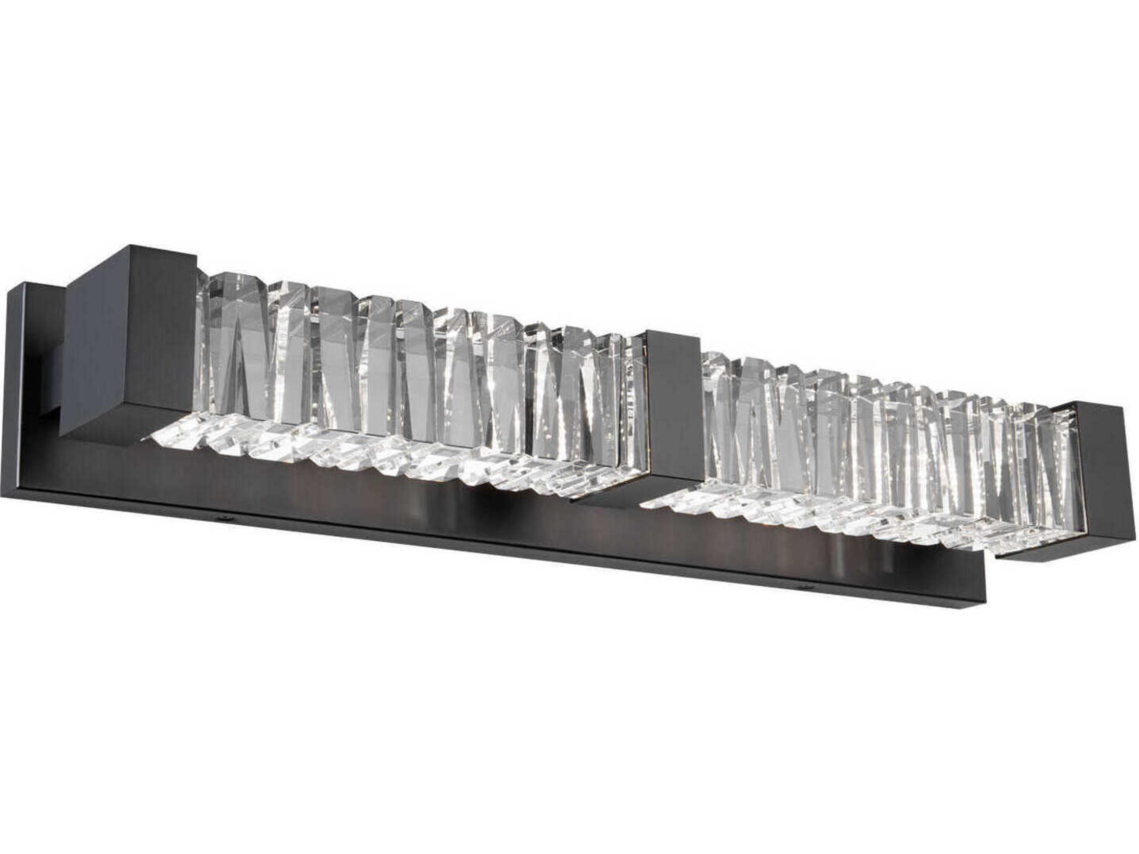 Guild 2-Light Black Vanity Light