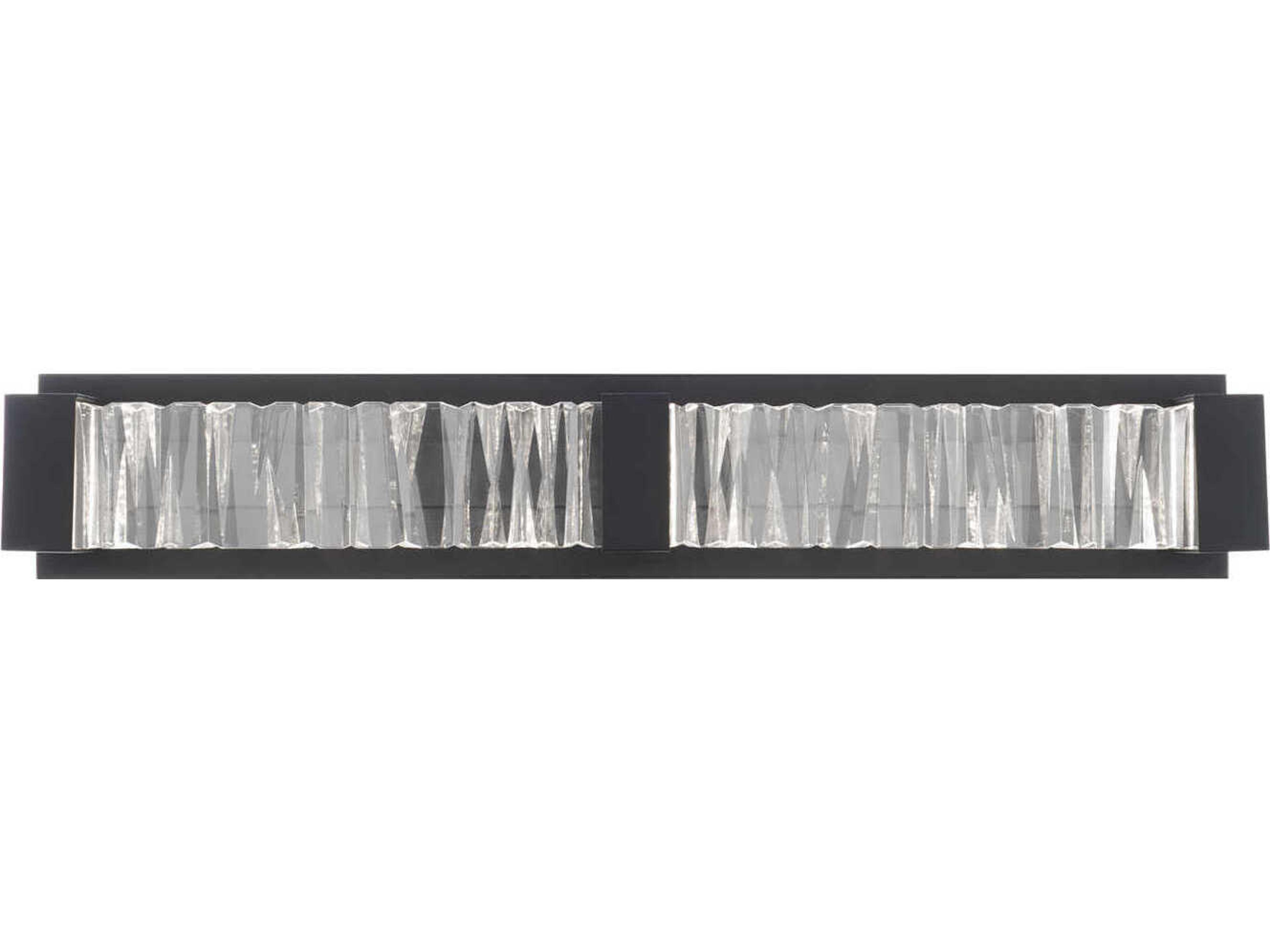 Schonbek Guild 2-Light Black Vanity Light