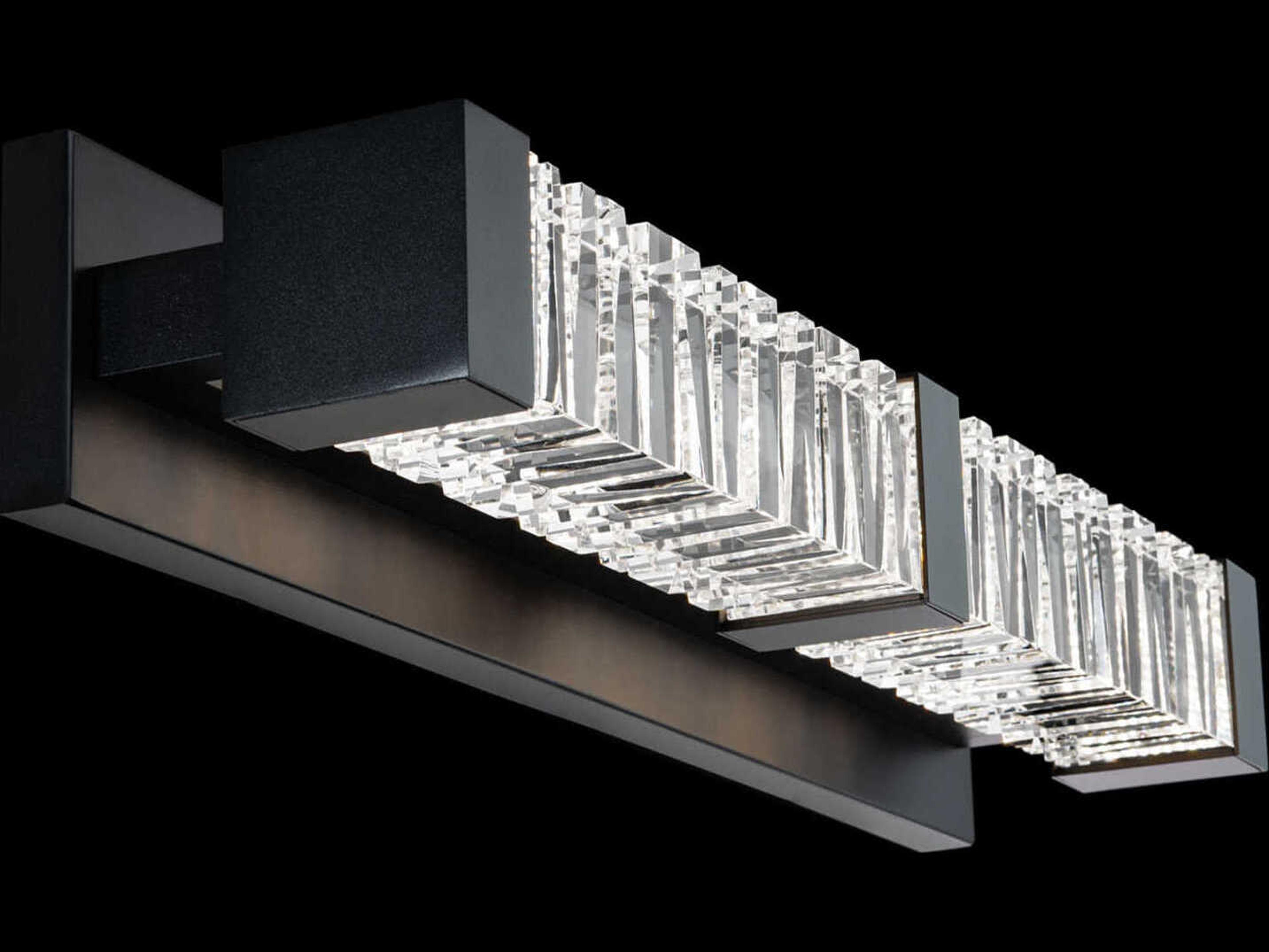 Schonbek Guild 2-Light Black Vanity Light