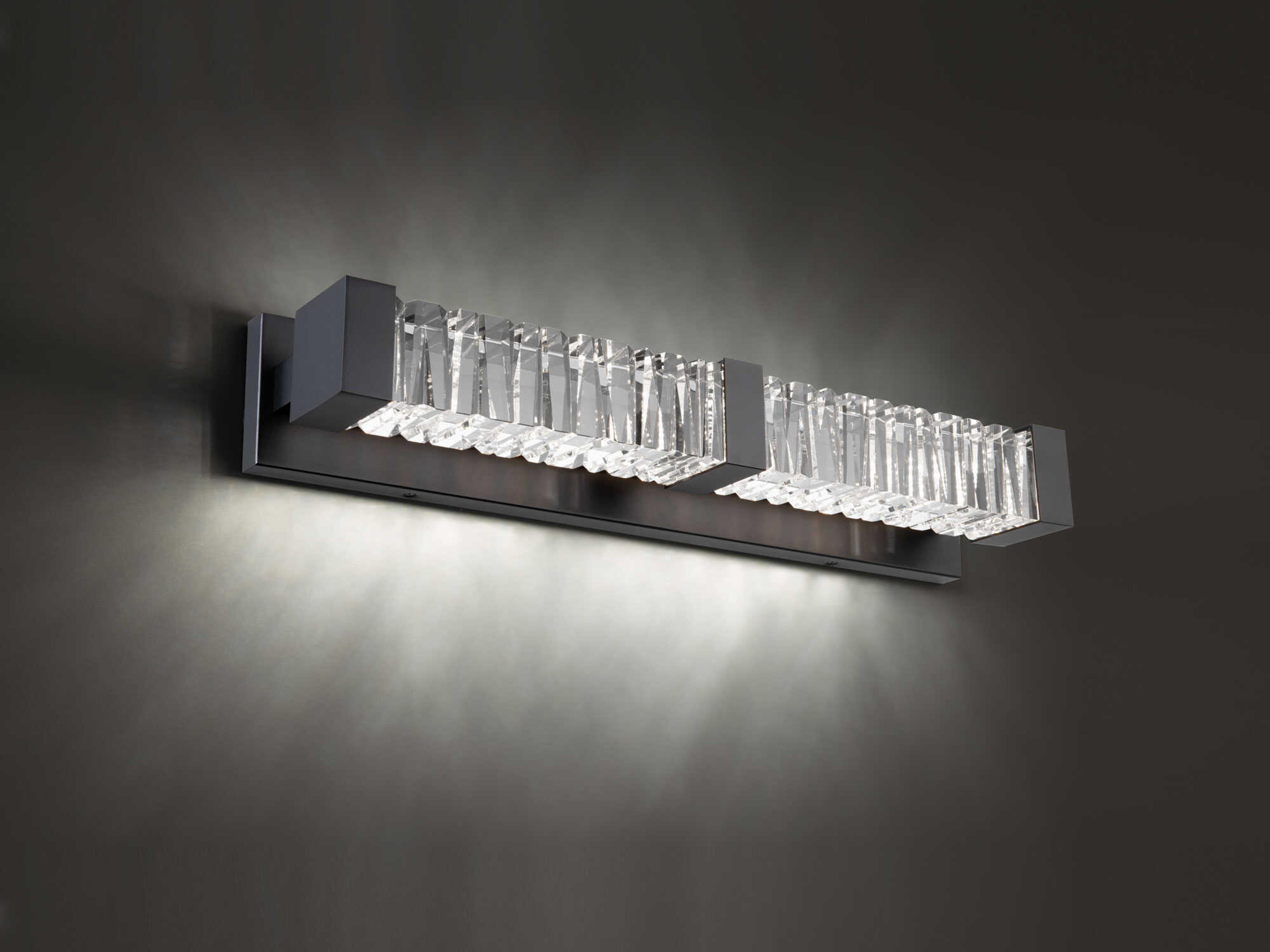 Schonbek Guild 2-Light Black Vanity Light