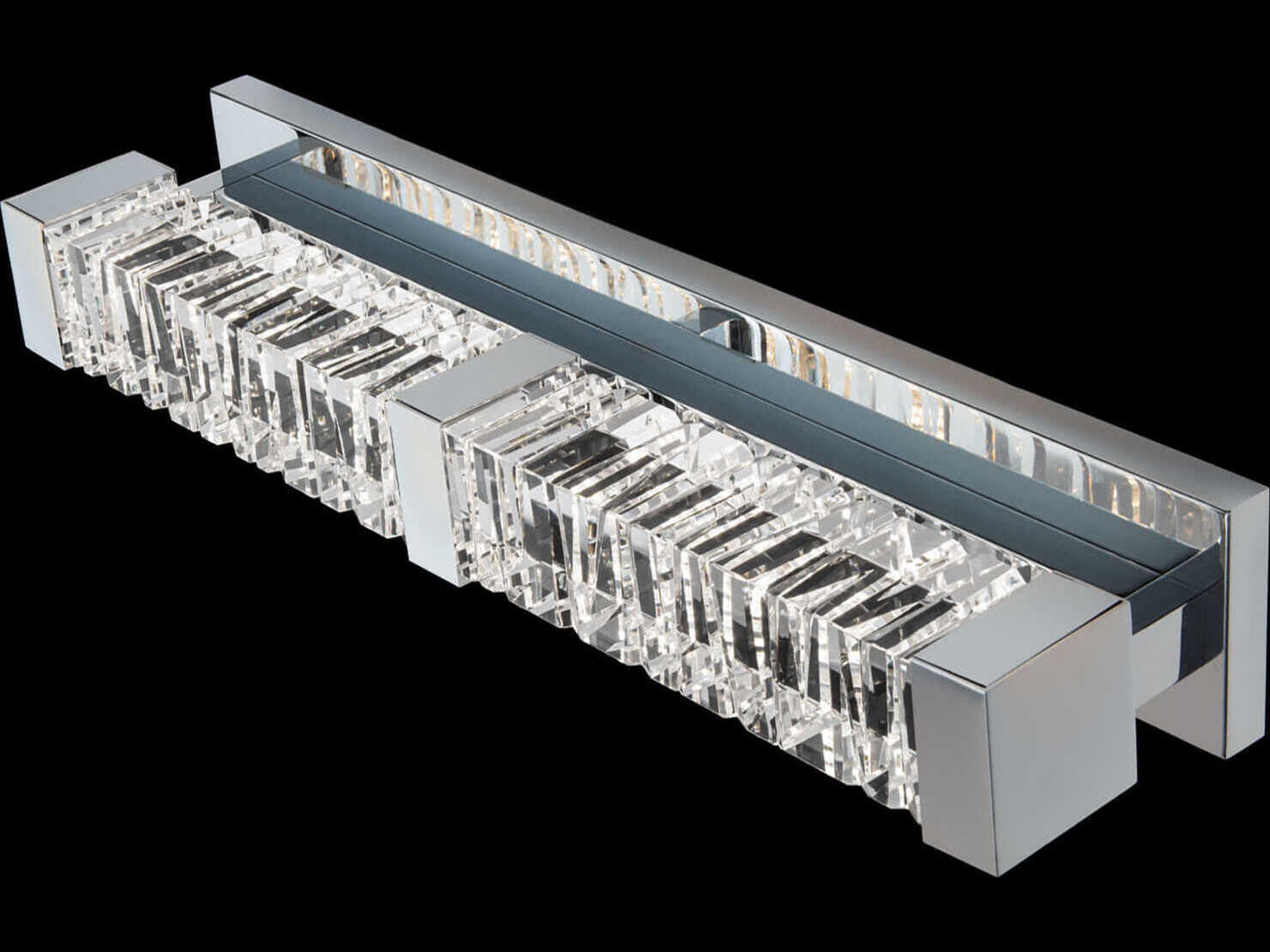 Schonbek Guild 2-Light Polished Chrome Vanity Light