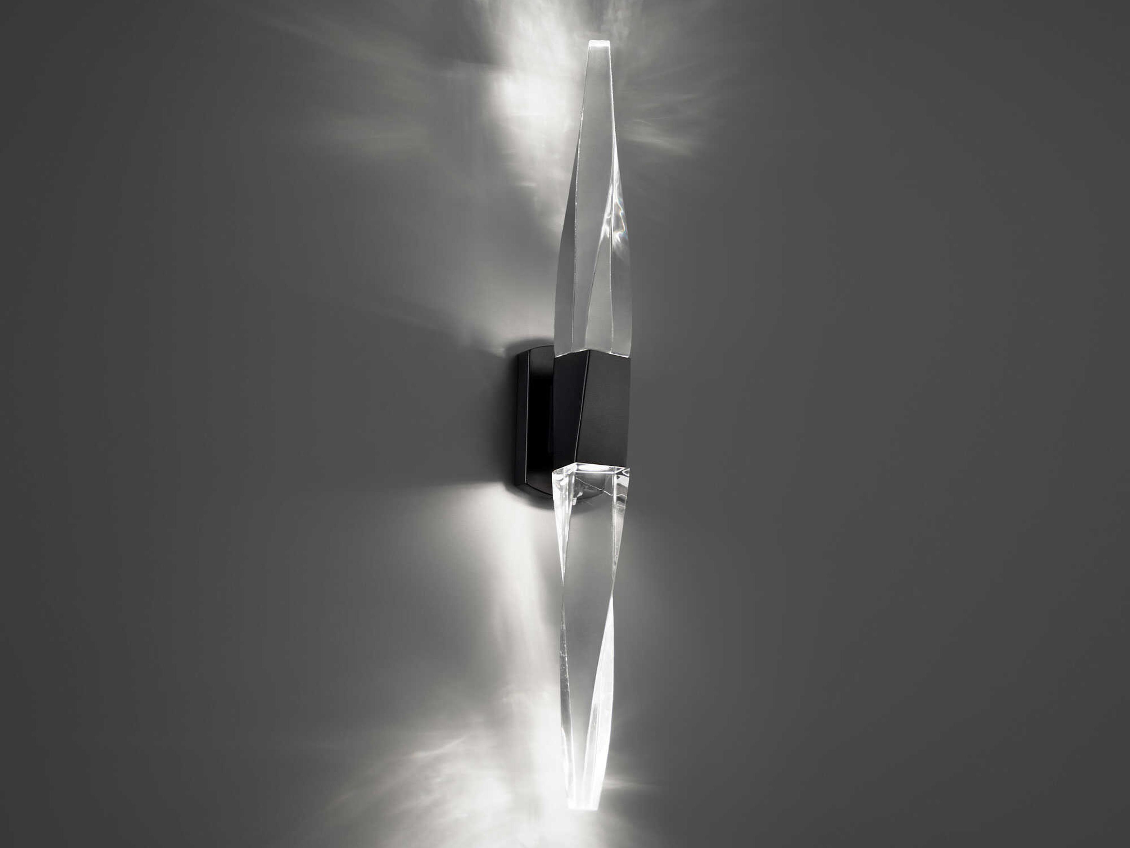 Schonbek Kindjal 2-Light Black Vanity Light