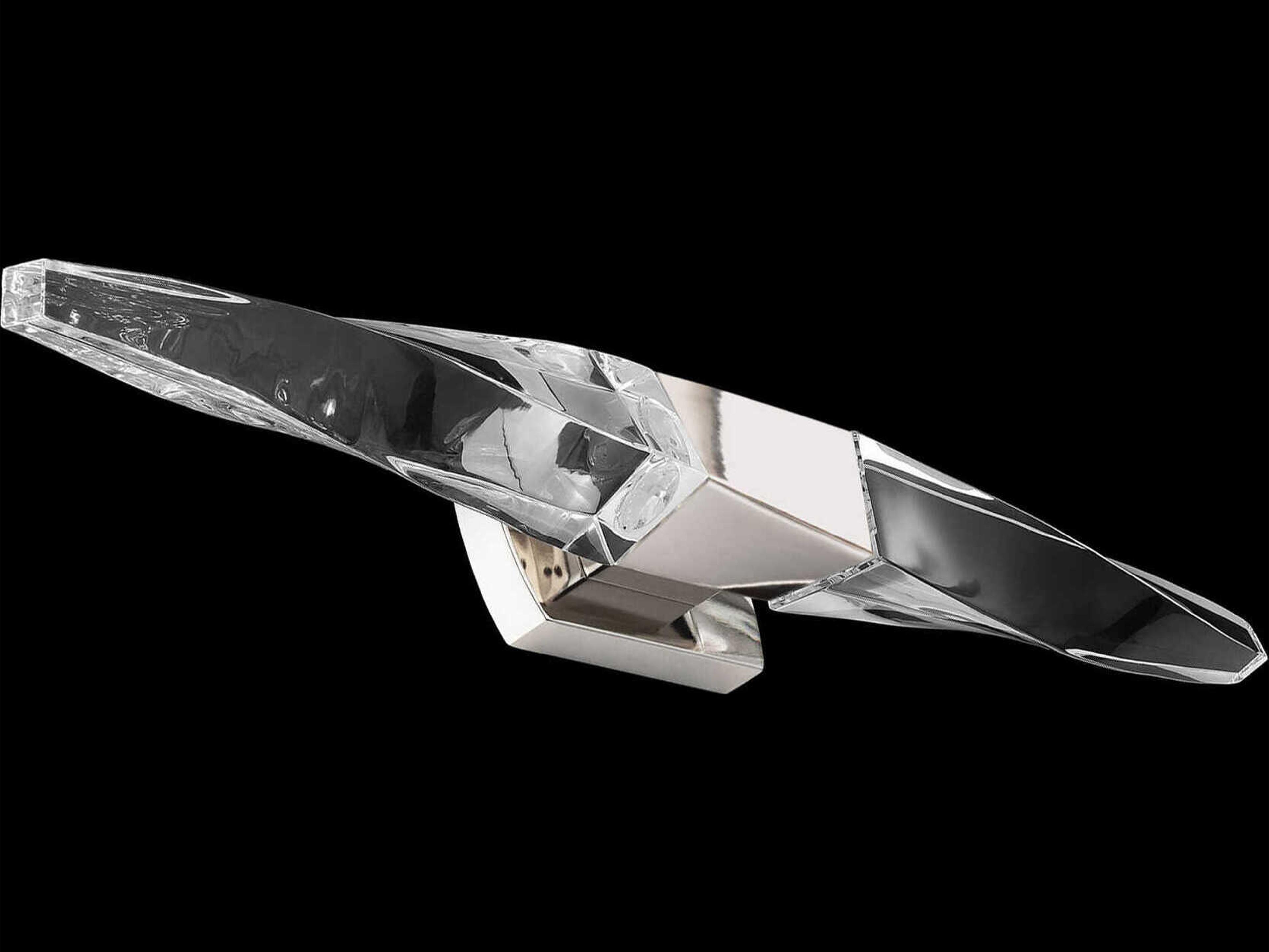 Schonbek Kindjal 2-Light Polished Nickel Vanity Light