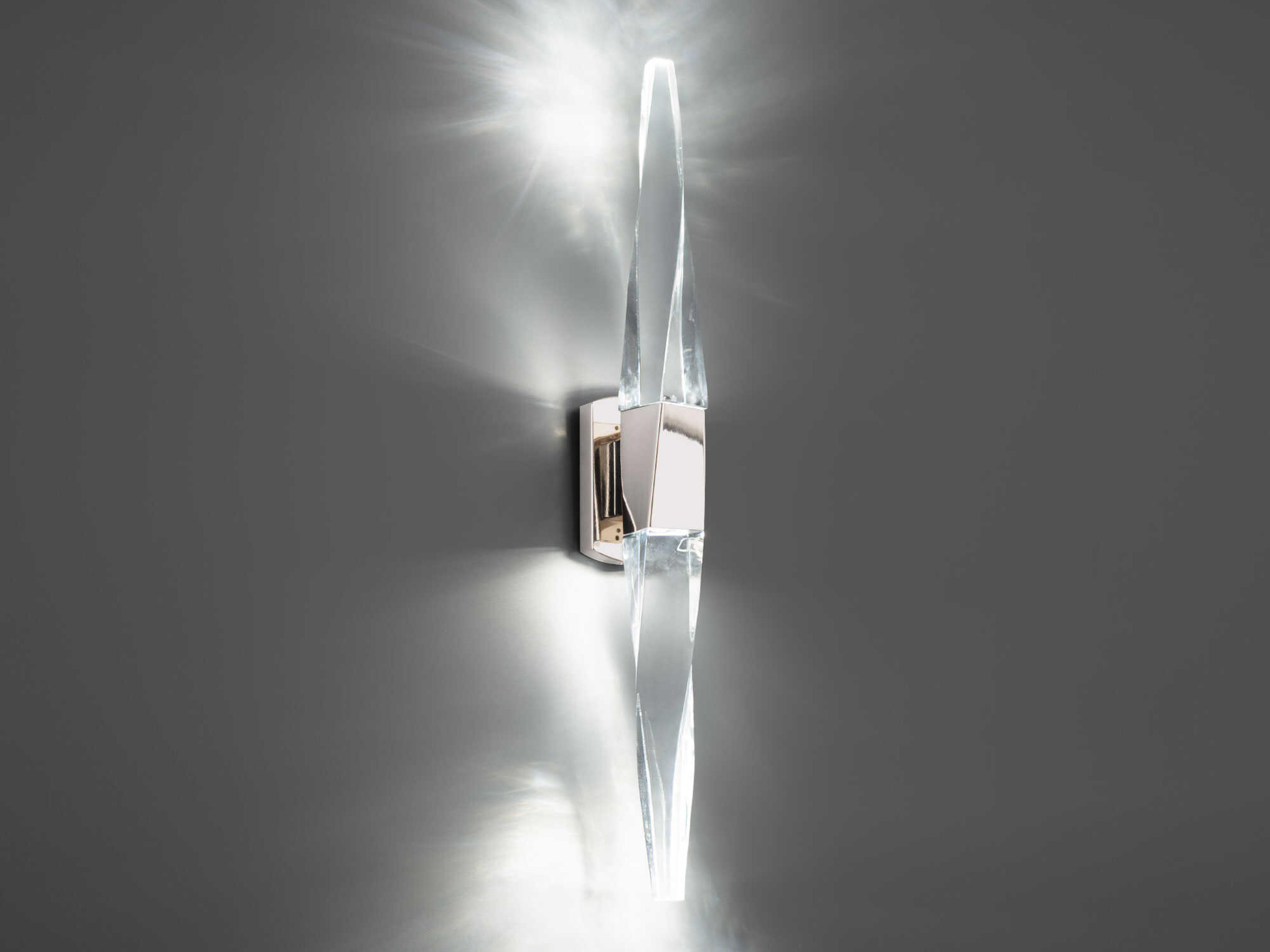 Schonbek Kindjal 2-Light Polished Nickel Vanity Light