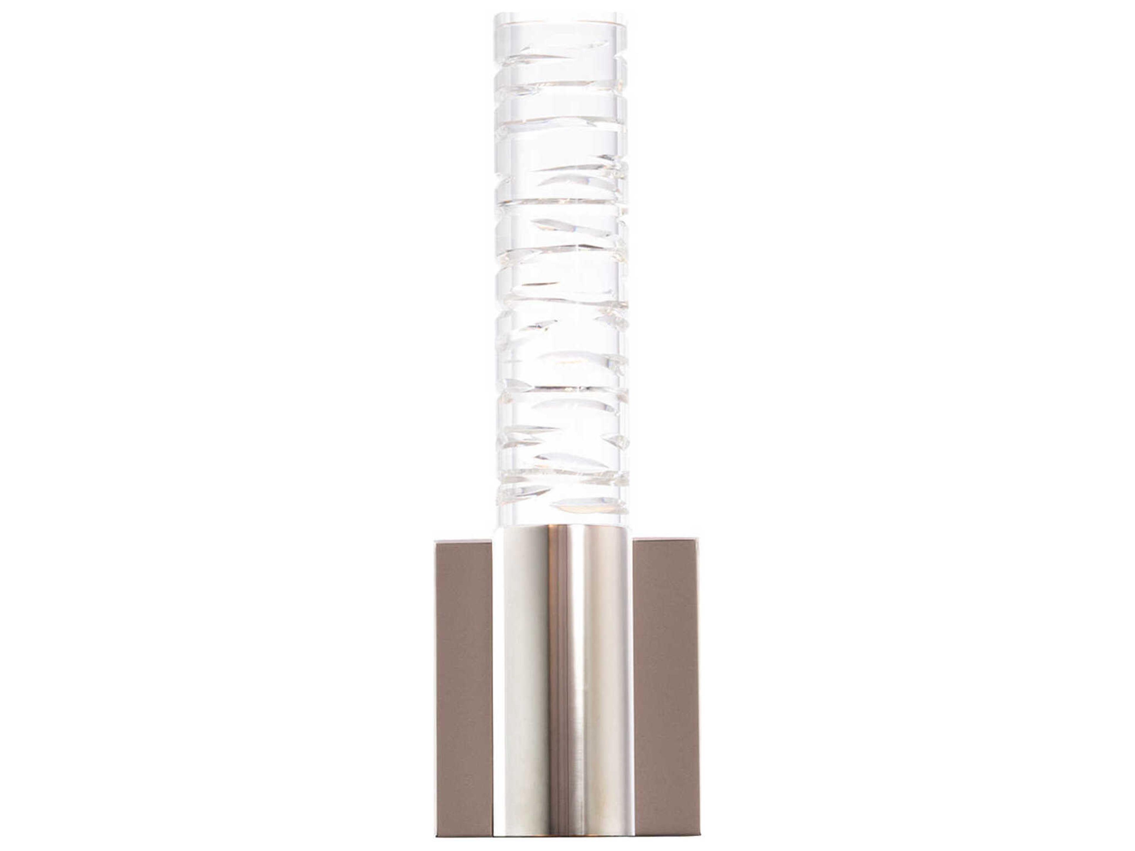 Schonbek Cru 1-Light Polished Nickel Wall Sconce