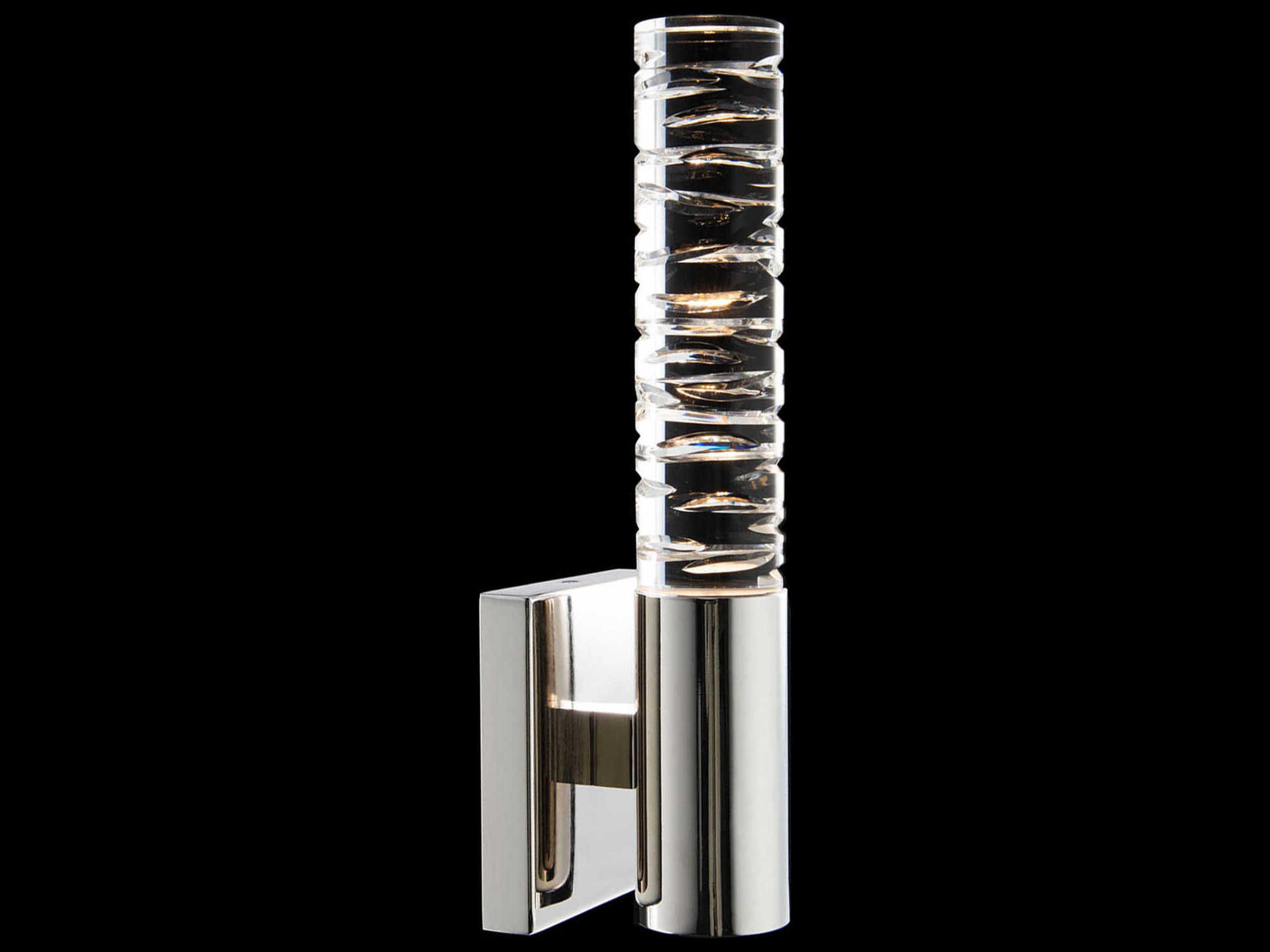 Schonbek Cru 1-Light Polished Nickel Wall Sconce