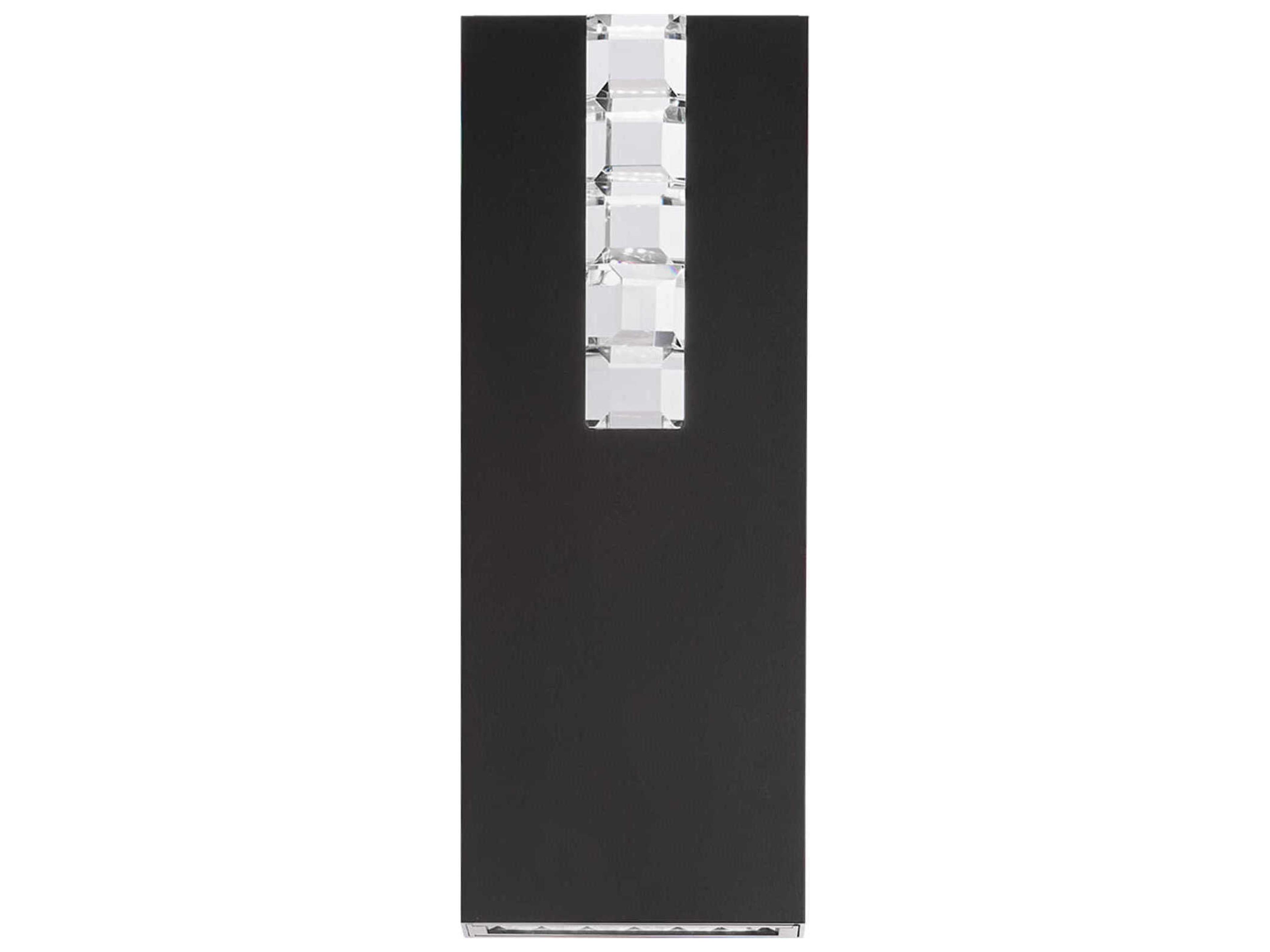 Schonbek Helios 1-Light Black Wall Sconce