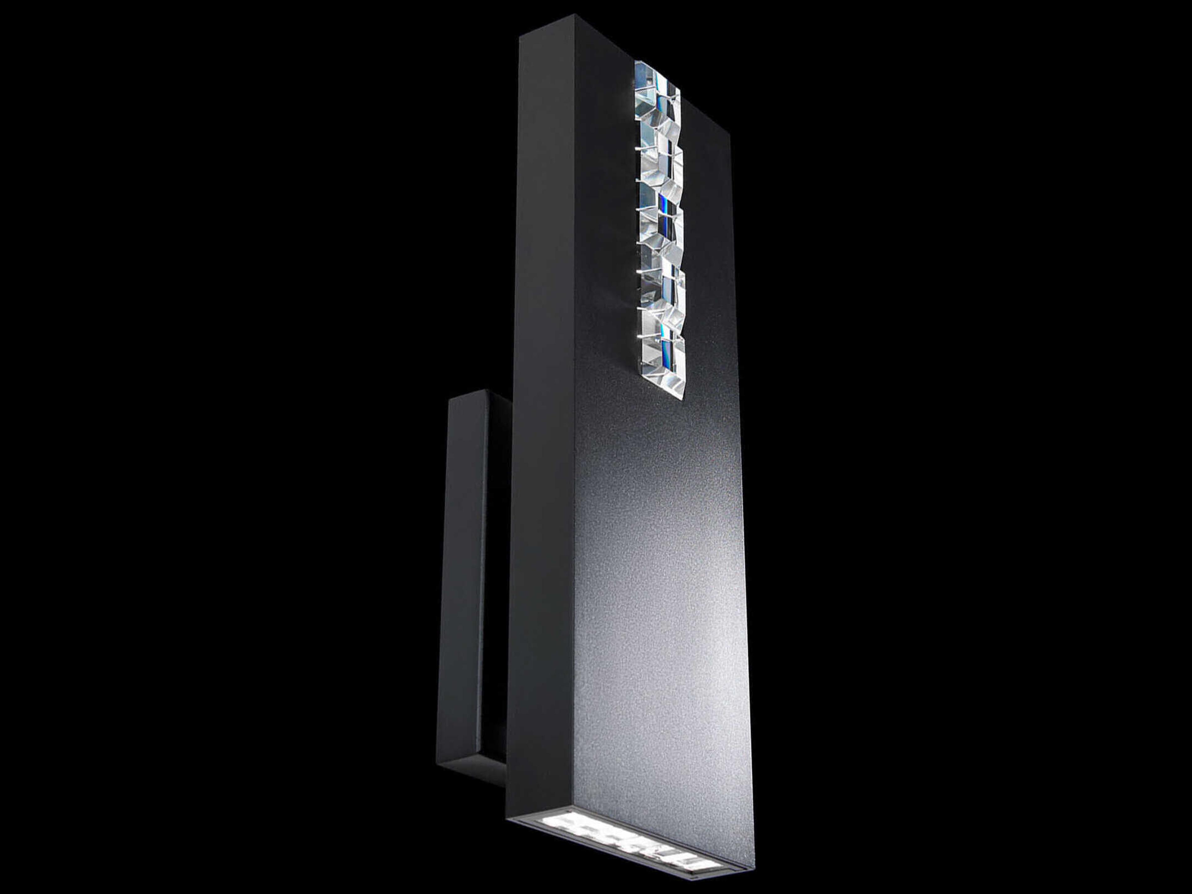 Schonbek Helios 1-Light Black Wall Sconce