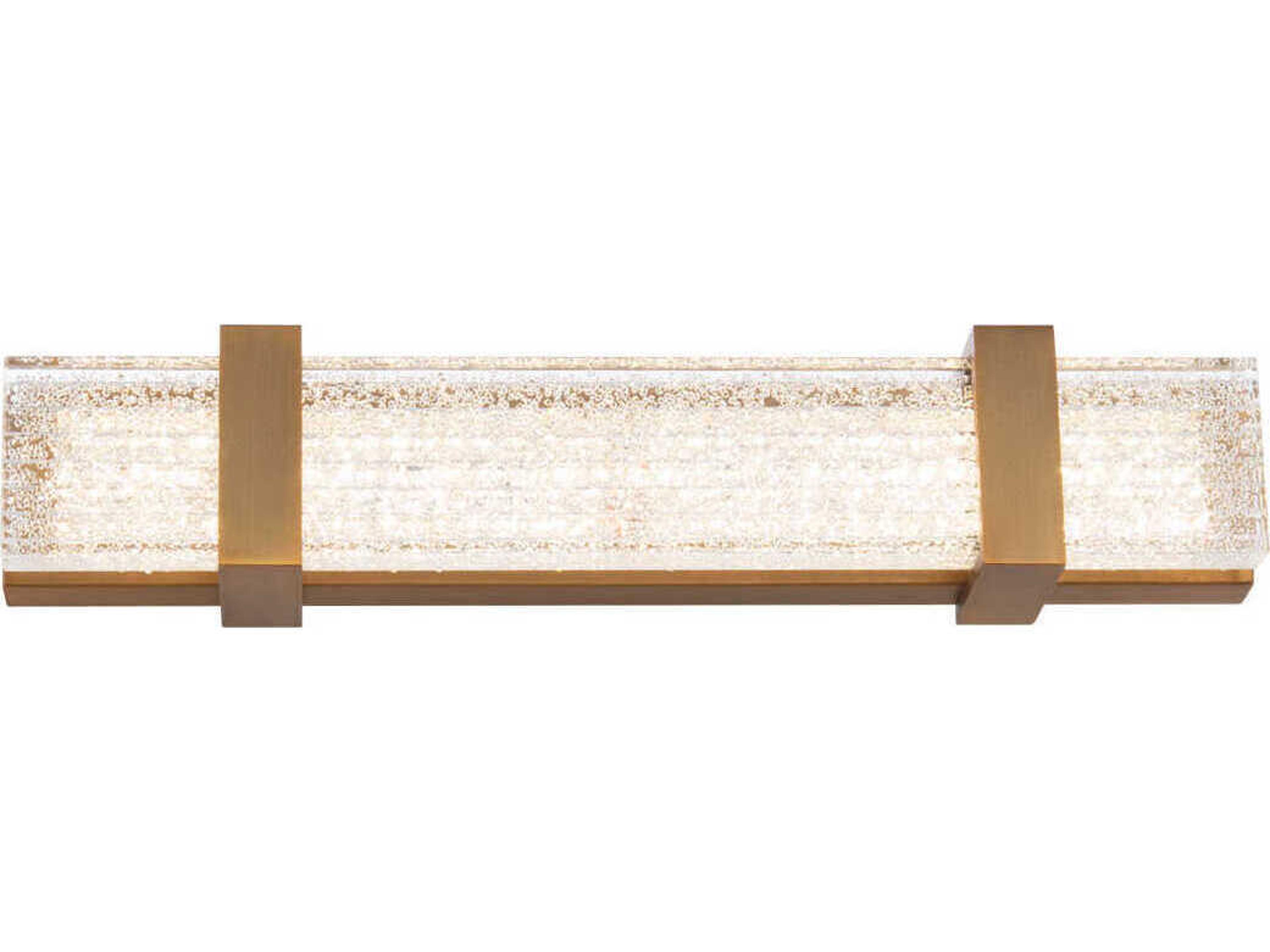 Verandah 1-Light Aged Brass Vanity Light