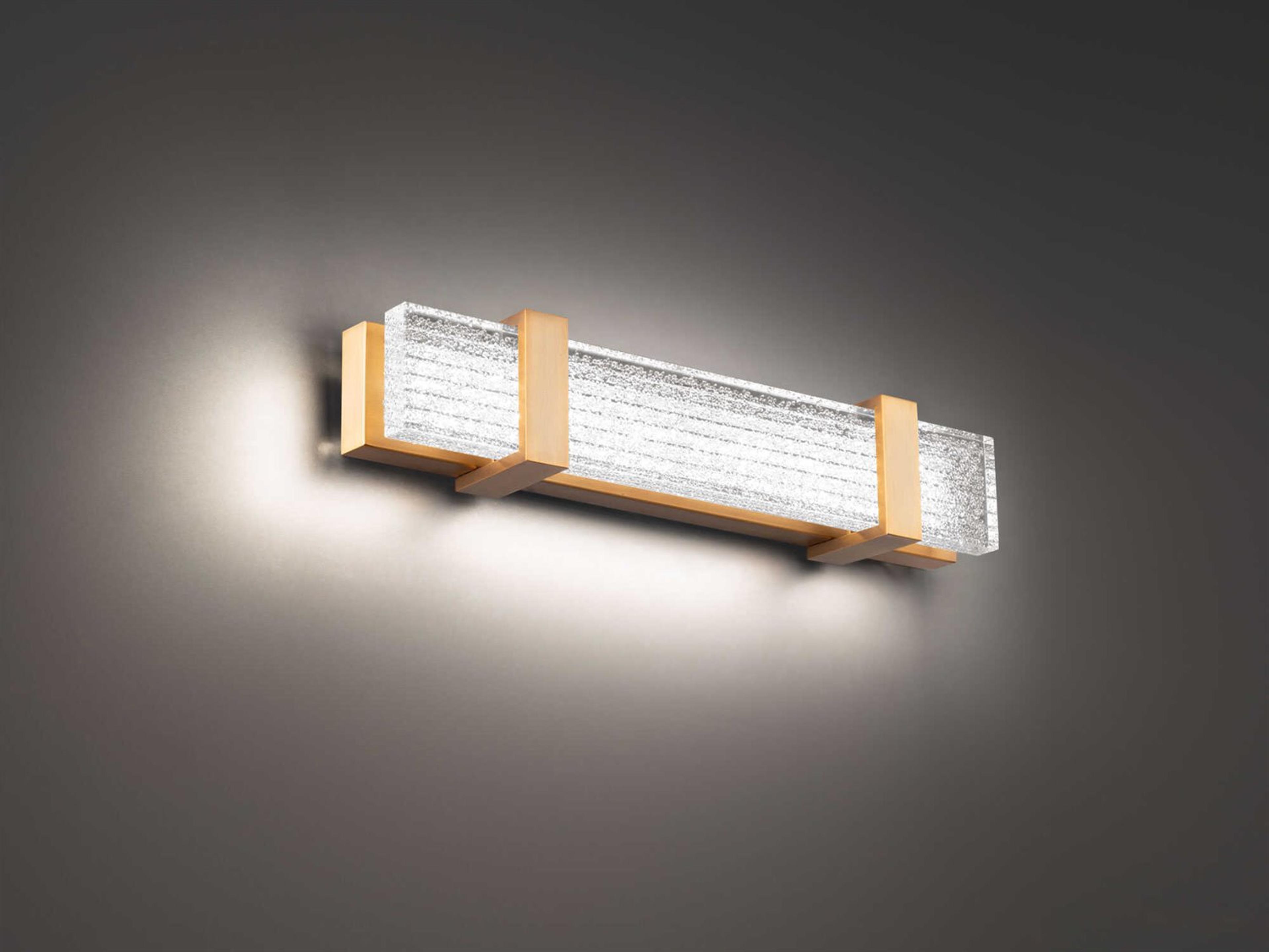 Schonbek Verandah 1-Light Aged Brass Vanity Light