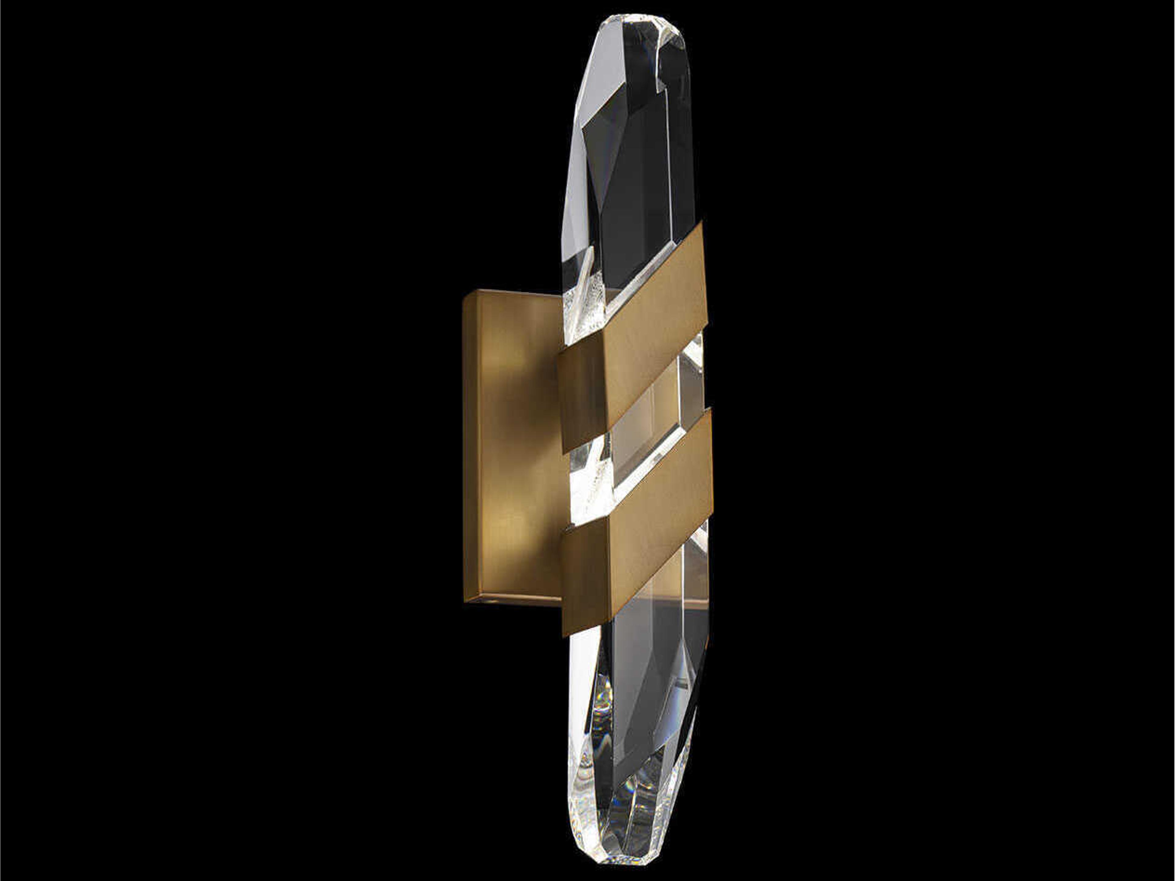 Traverse Aged Brass Vanity Light