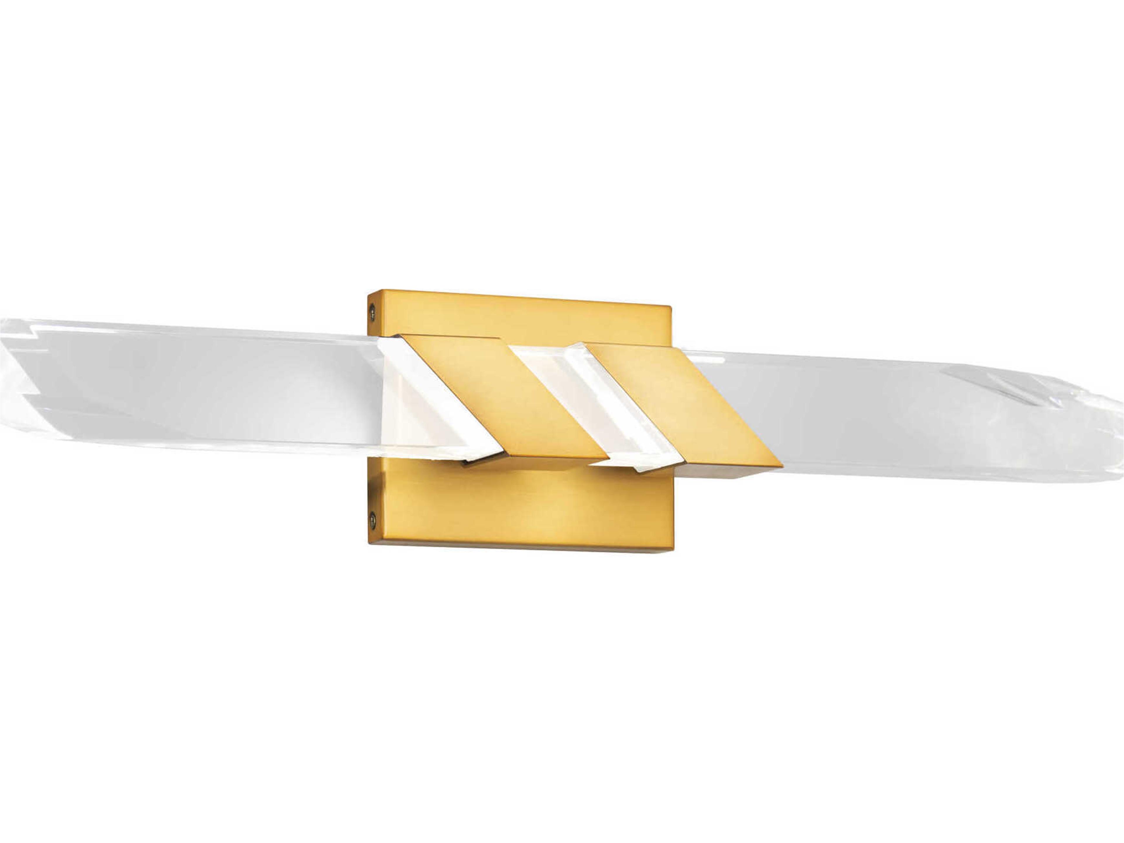 Traverse Aged Brass Vanity Light