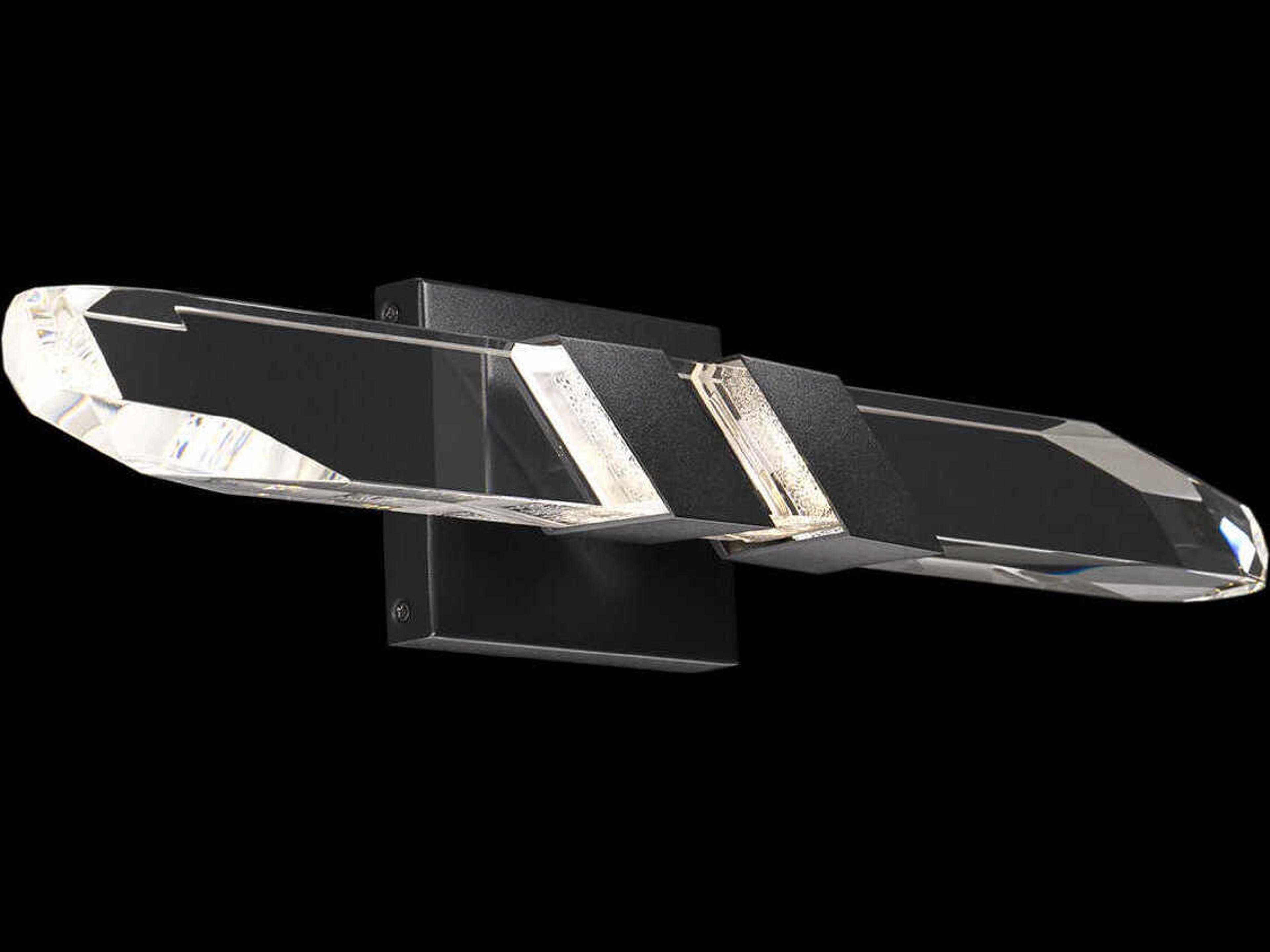 Traverse Black Vanity Light