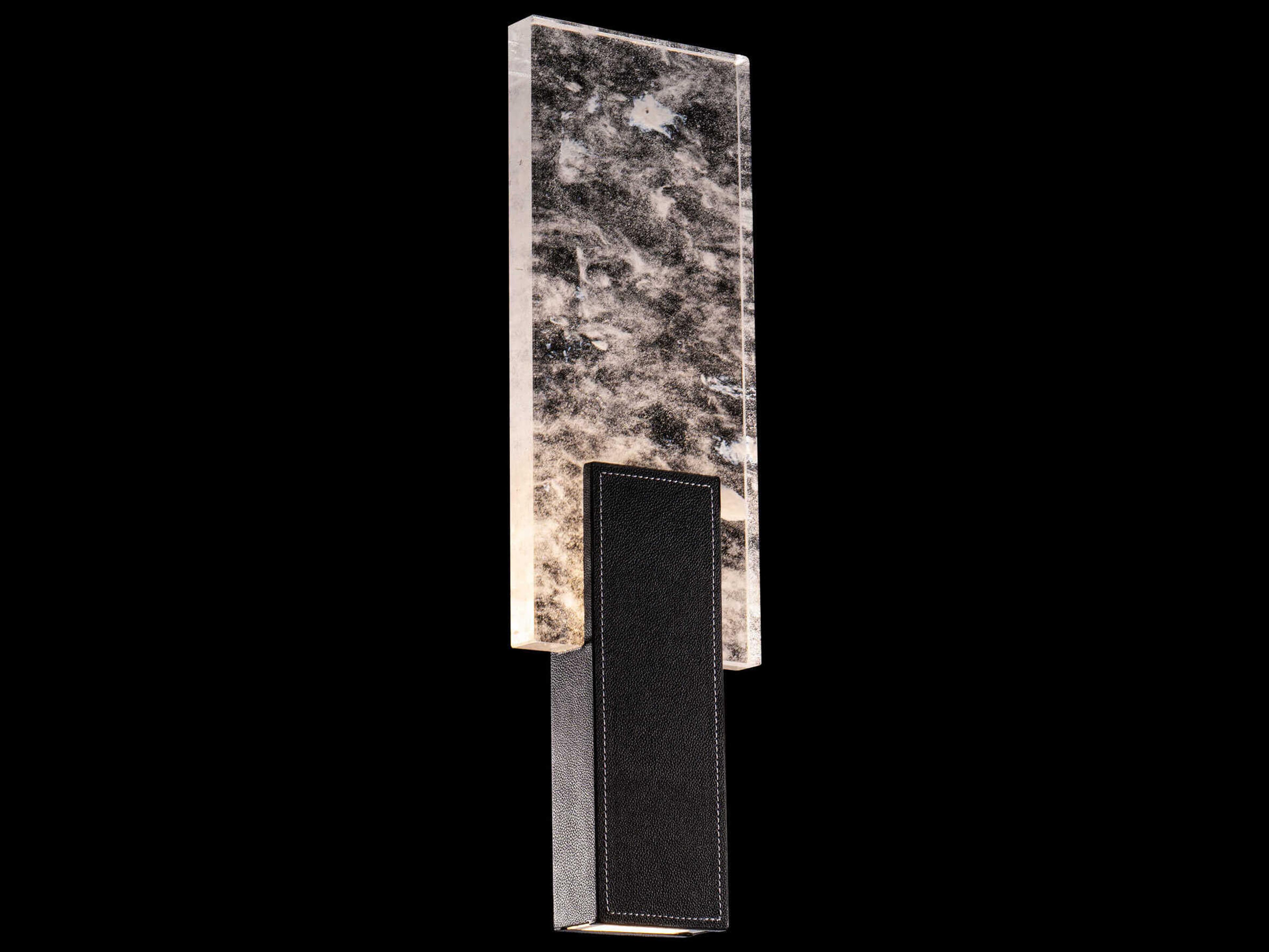 Schonbek Tryst 1-Light Black Wall Sconce