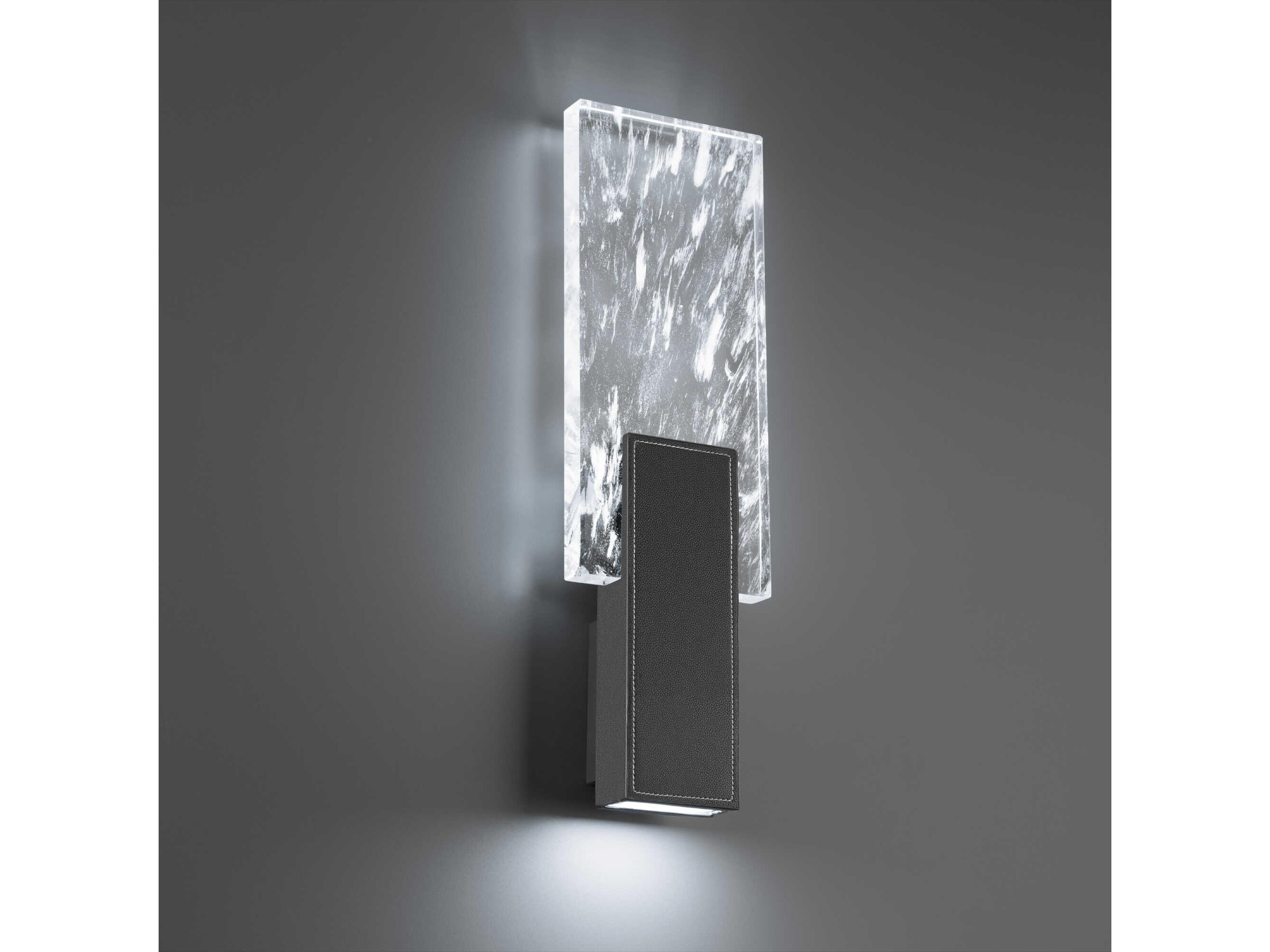 Schonbek Tryst 1-Light Black Wall Sconce