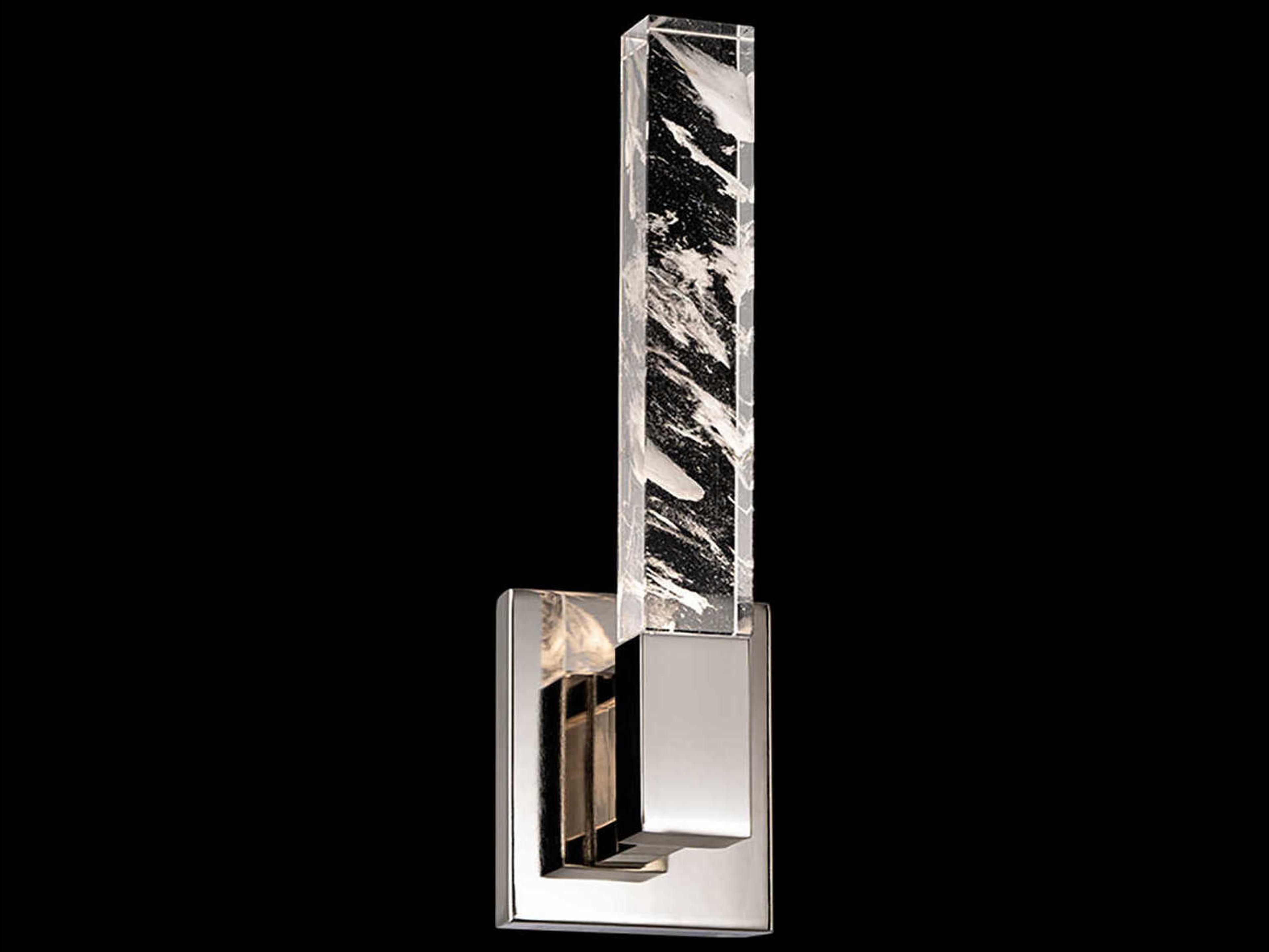 Schonbek Baton 1-Light Polished Nickel Wall Sconce