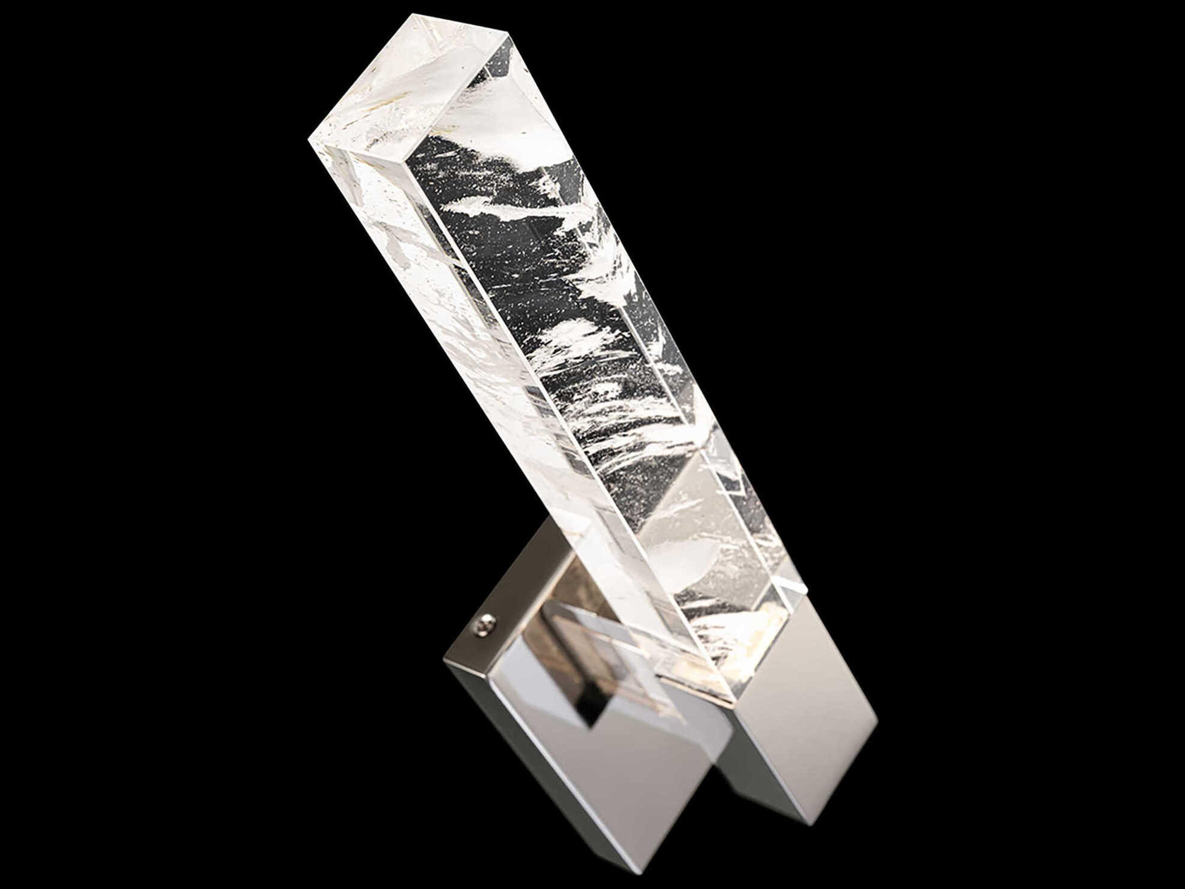 Schonbek Baton 1-Light Polished Nickel Wall Sconce