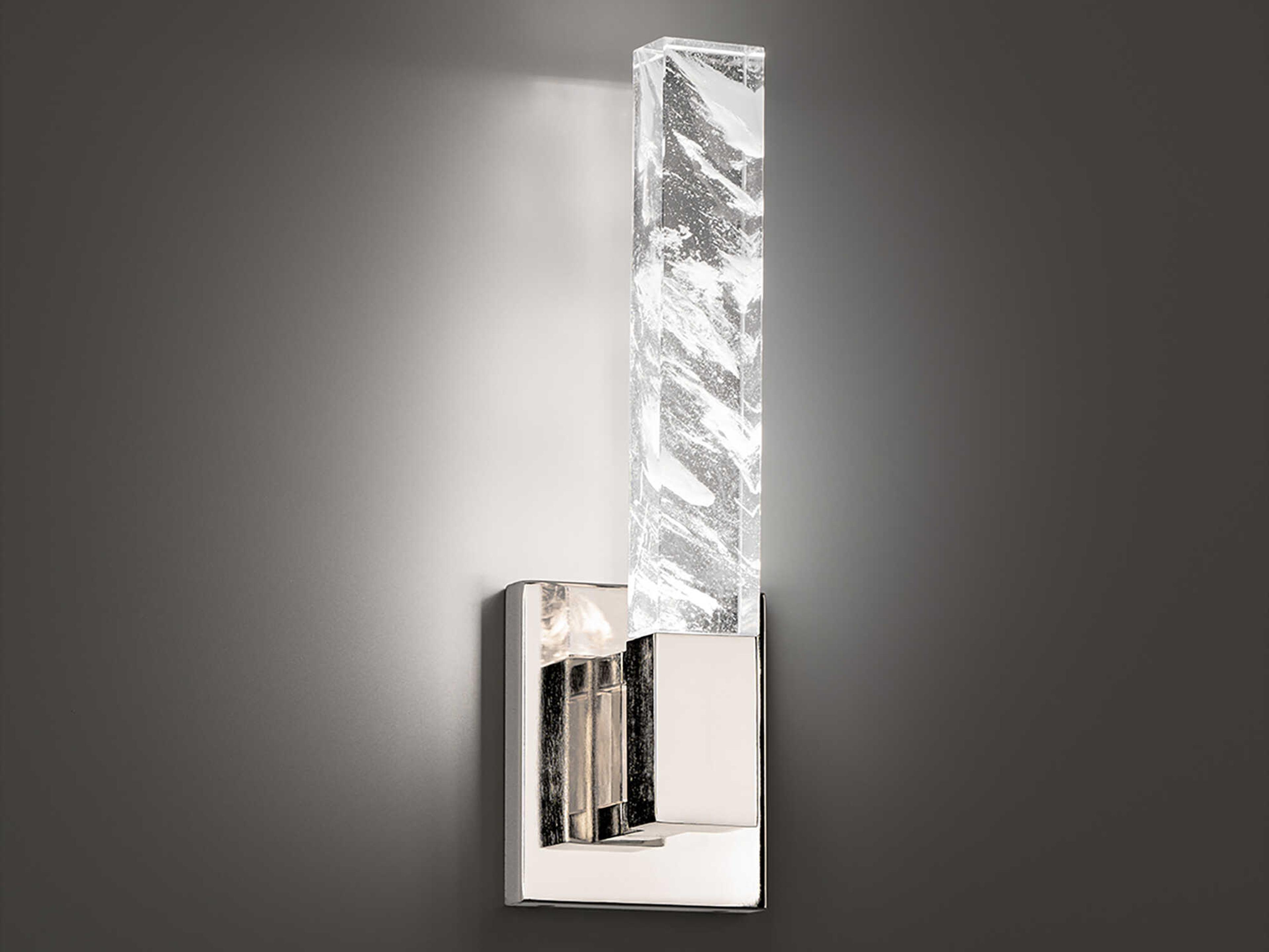 Schonbek Baton 1-Light Polished Nickel Wall Sconce