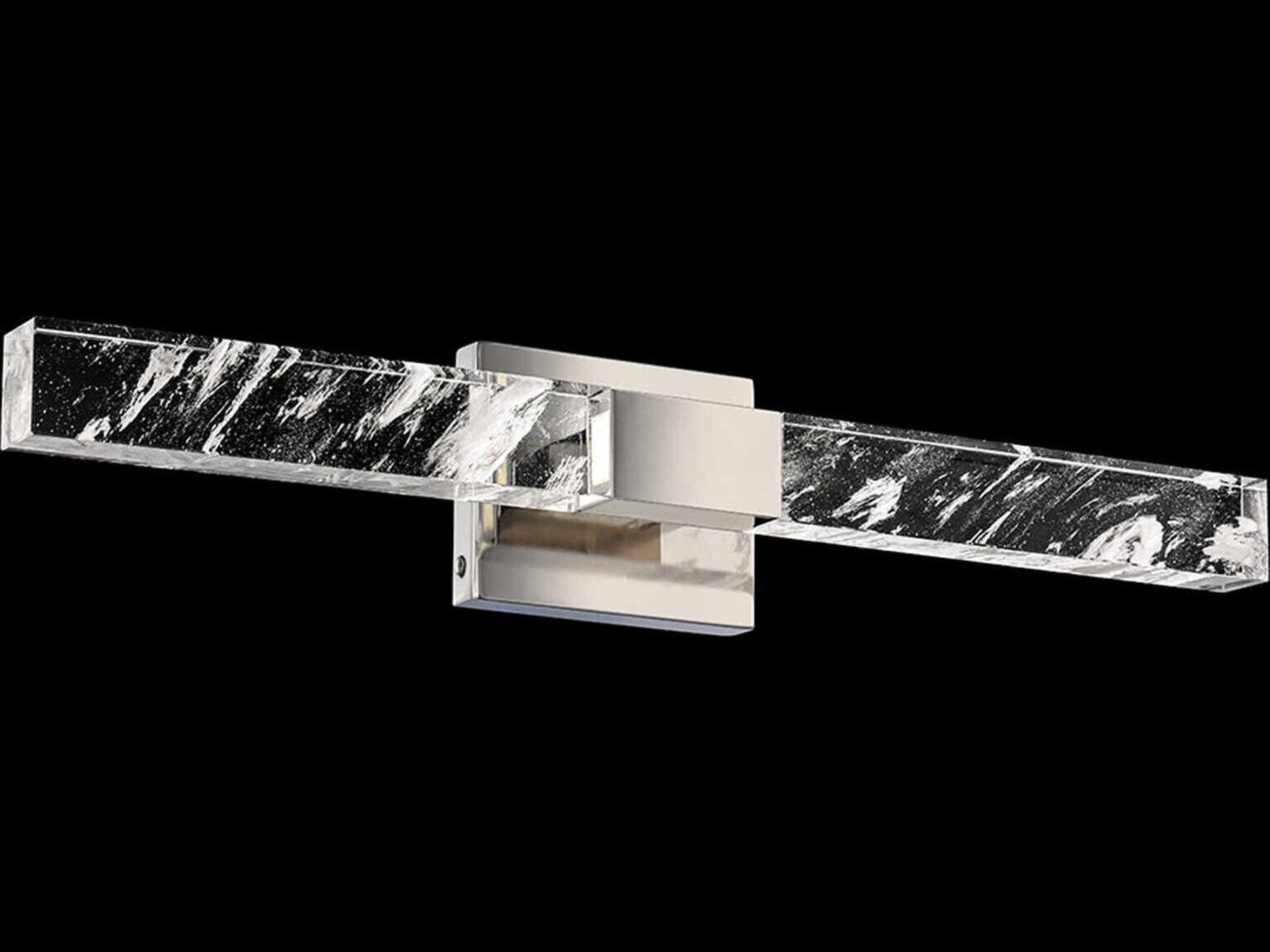 Schonbek Baton 2-Light Polished Nickel Vanity Light