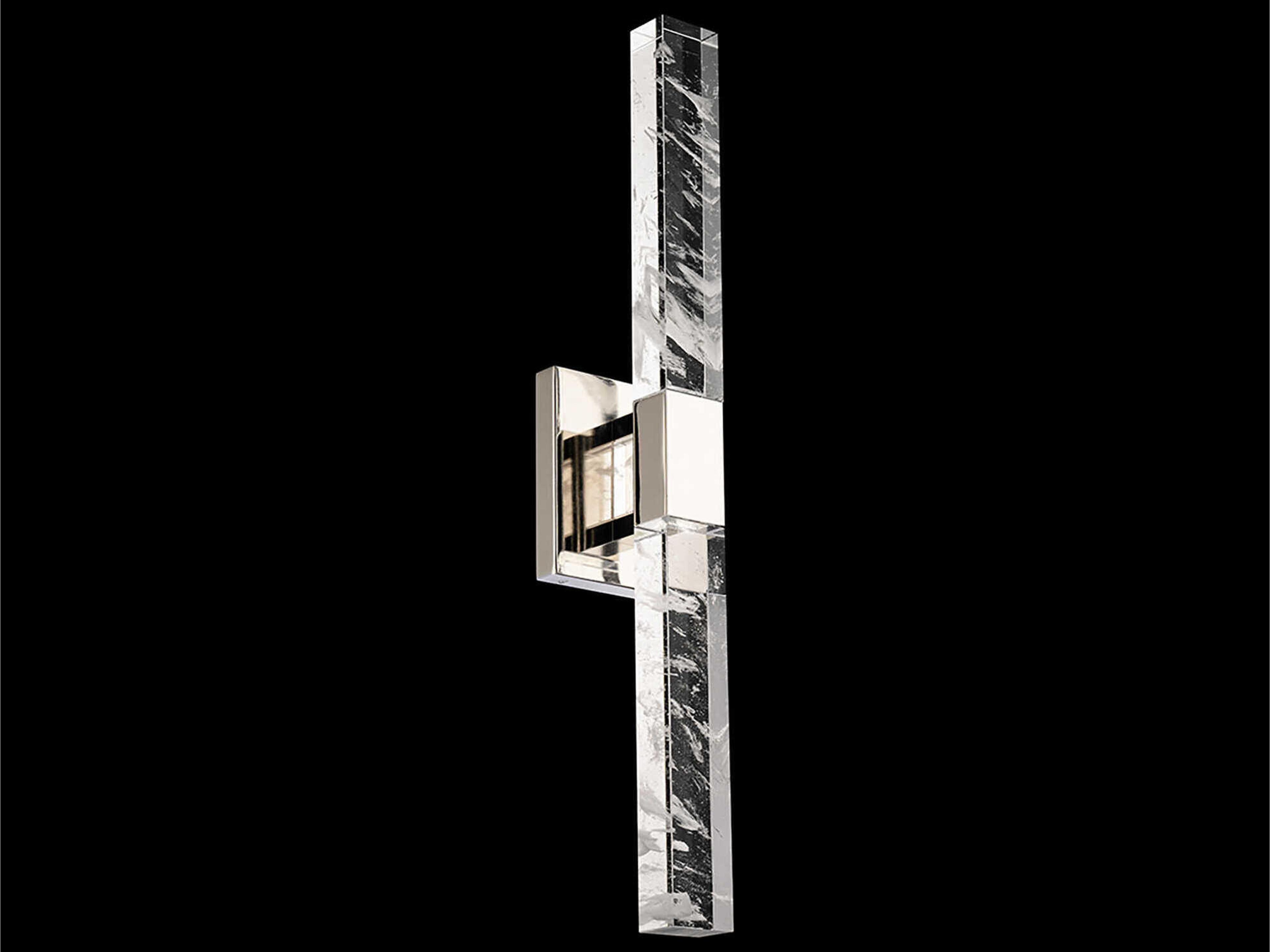 Schonbek Baton 2-Light Polished Nickel Vanity Light