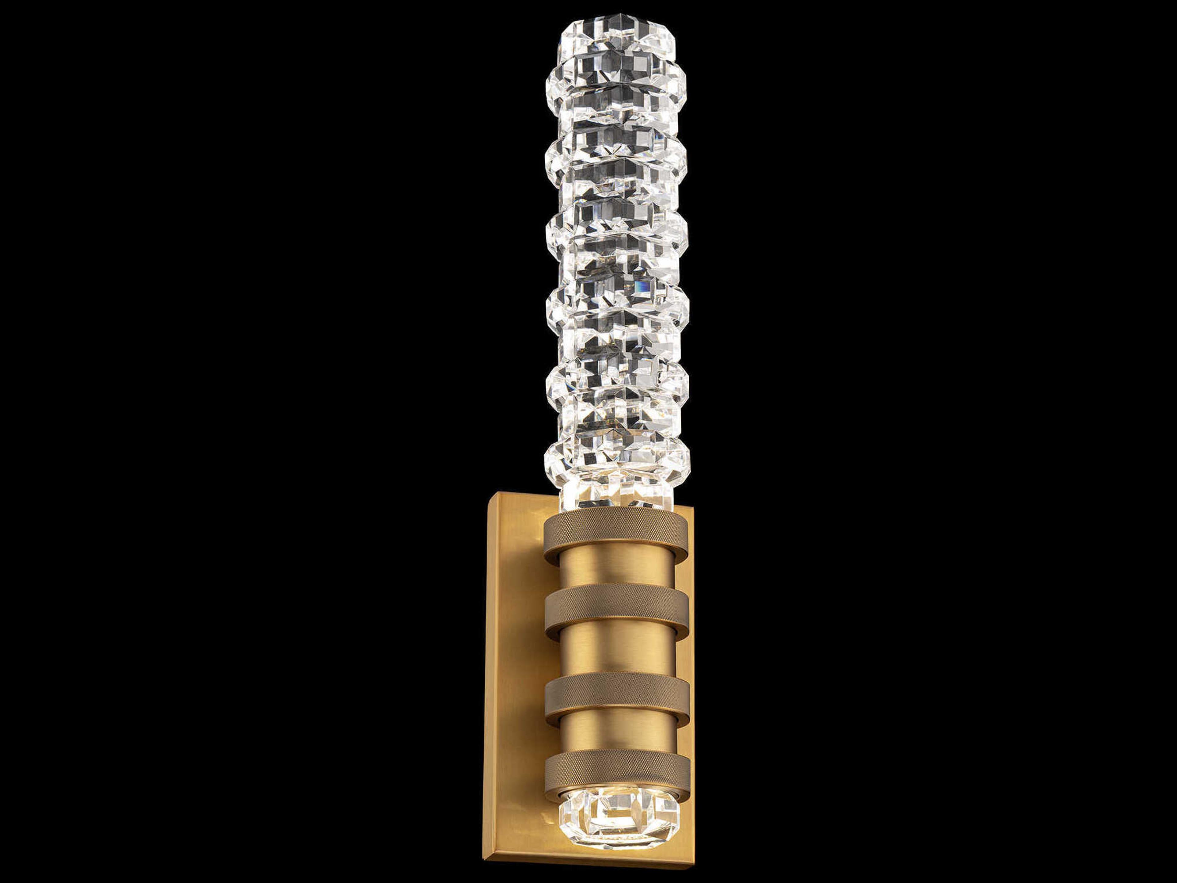 Kemberly Aged Brass Wall Sconce