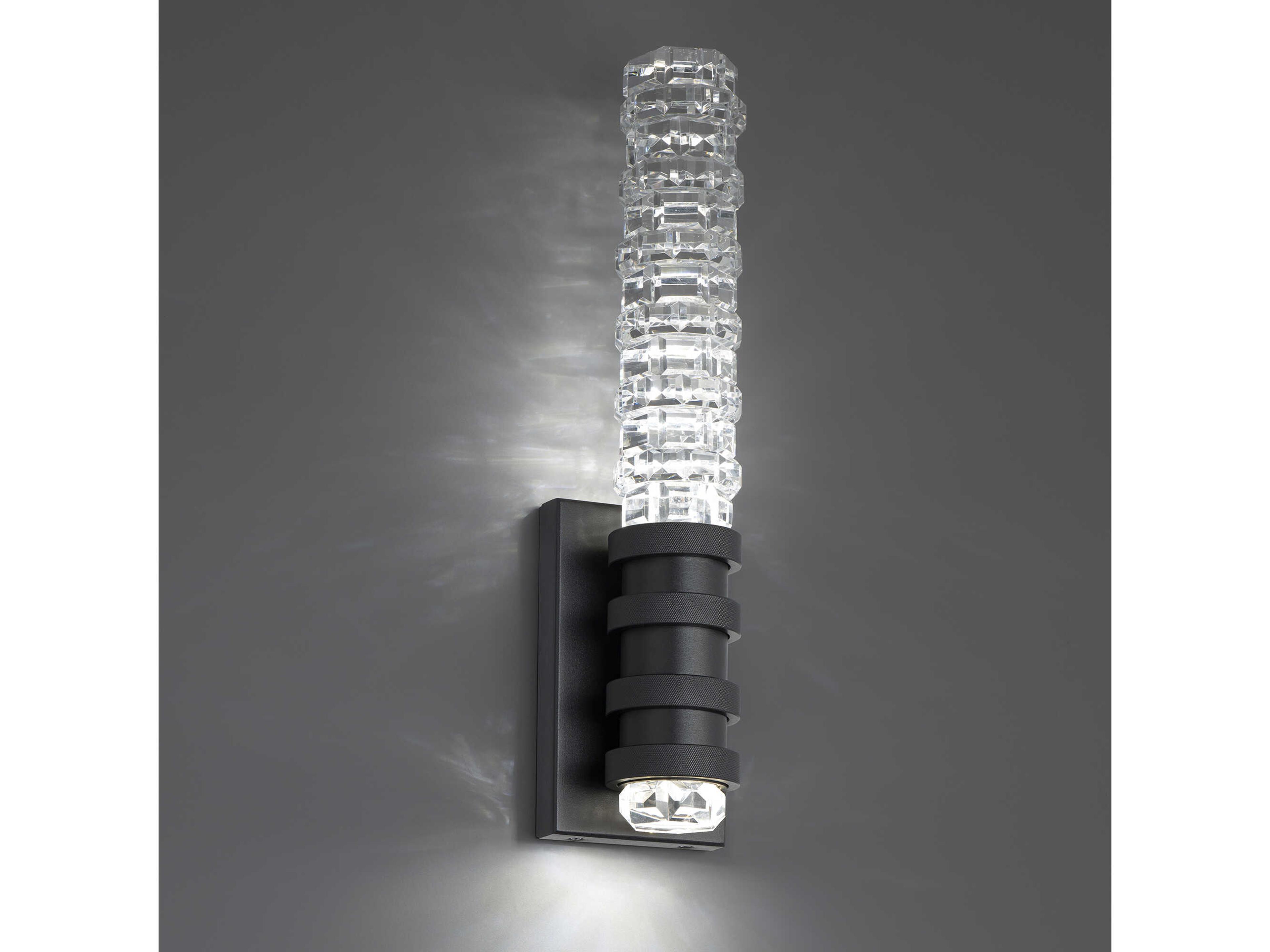 Schonbek Kemberly Black Wall Sconce