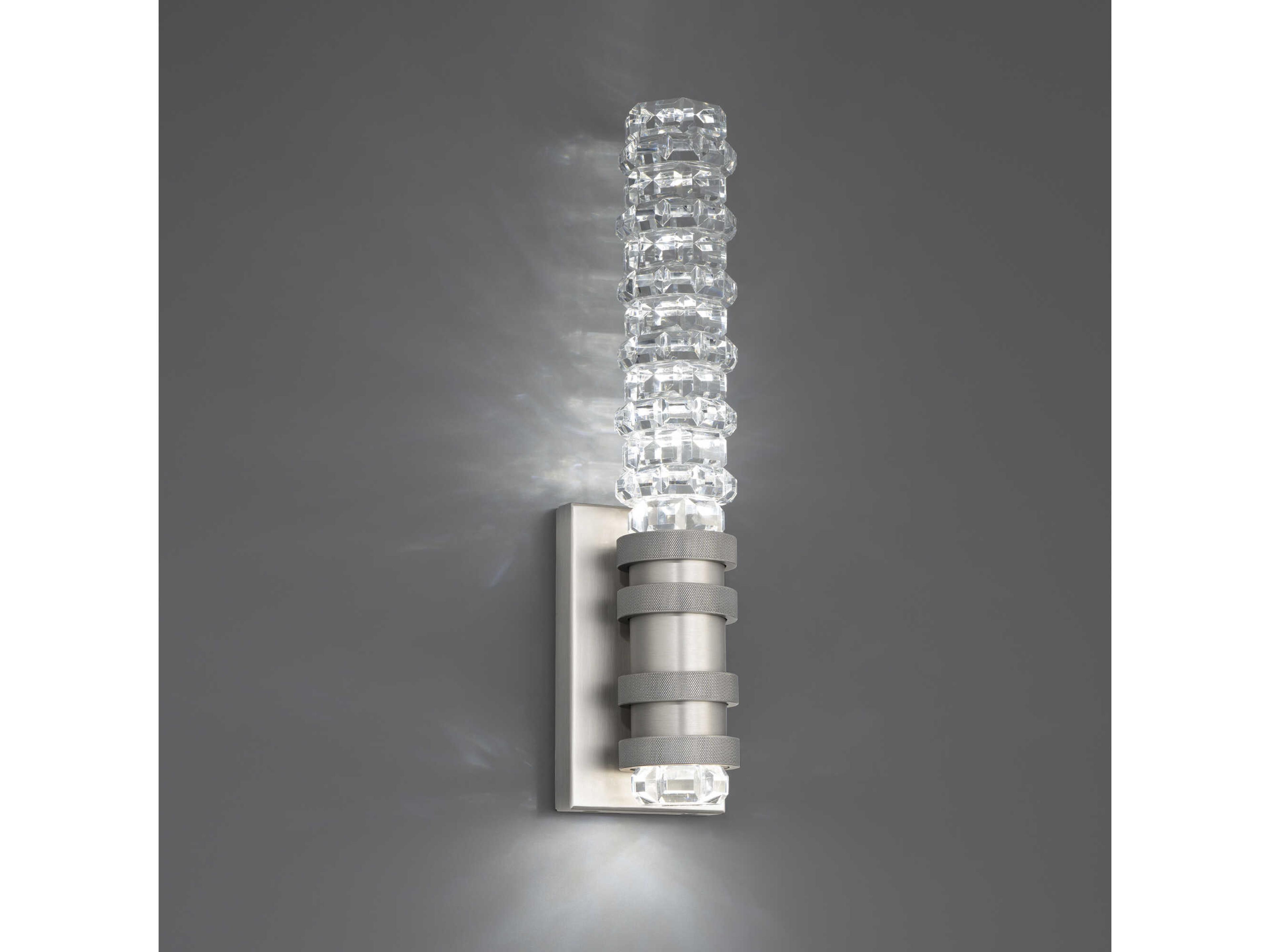 Schonbek Kemberly Brushed Nickel Wall Sconce