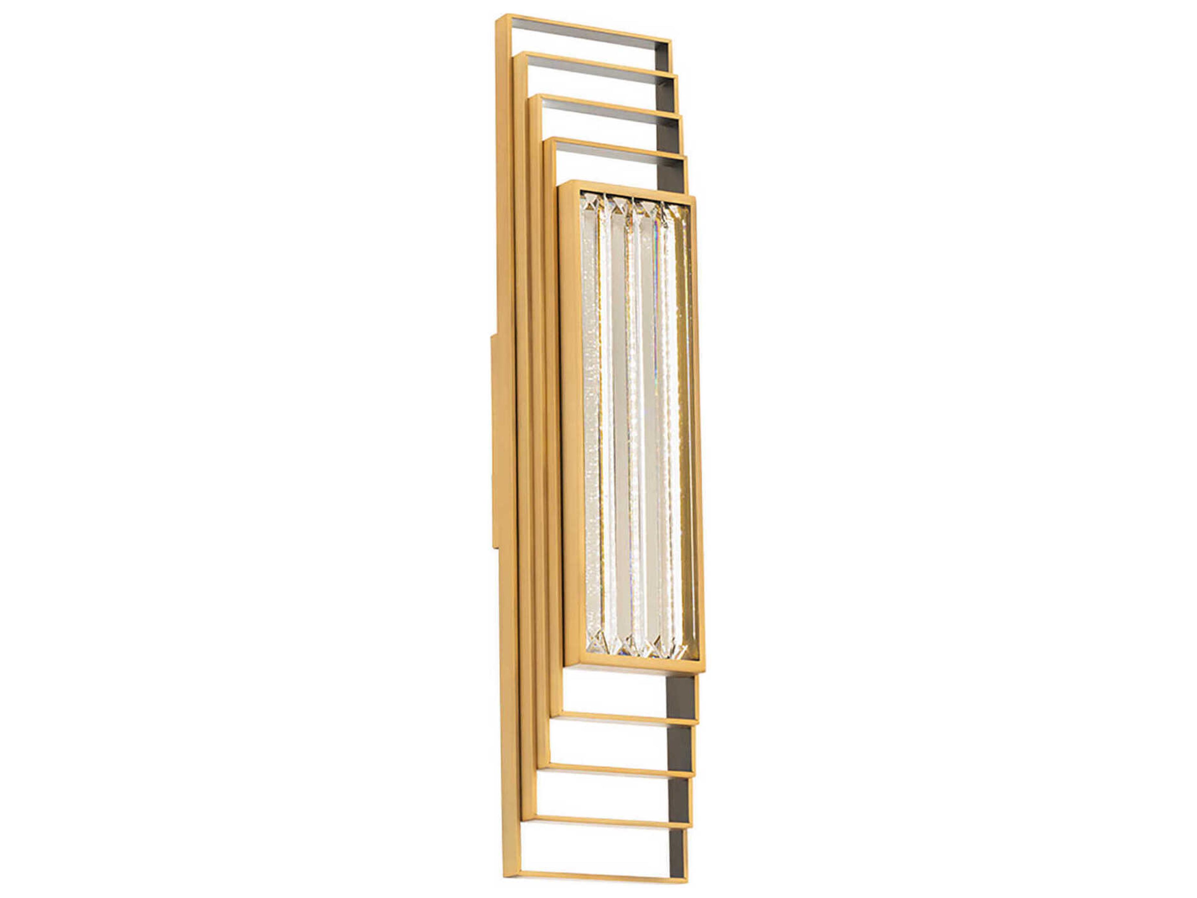 Terrace 1-Light Aged Brass Wall Sconce