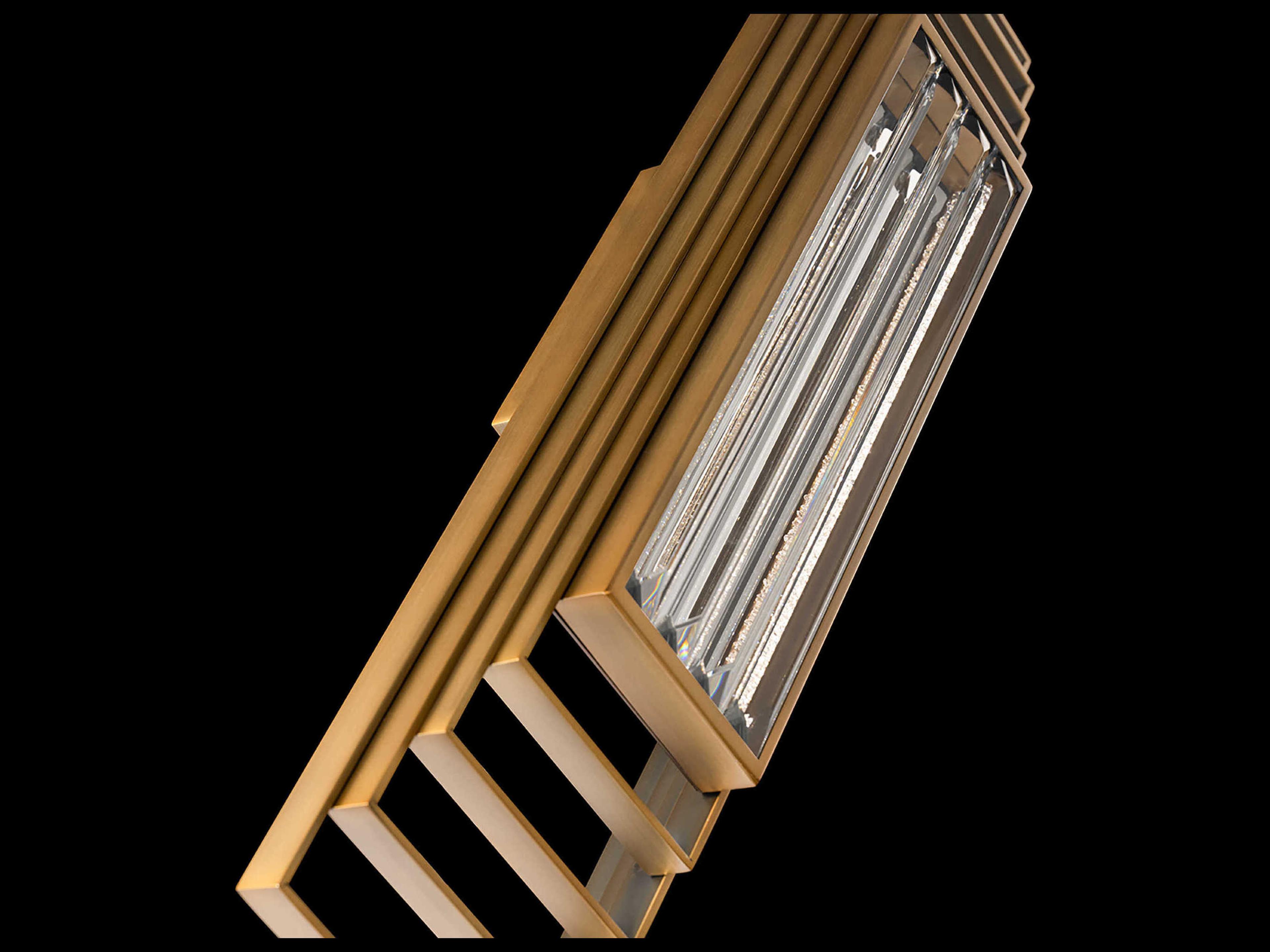 Schonbek Terrace 1-Light Aged Brass Wall Sconce