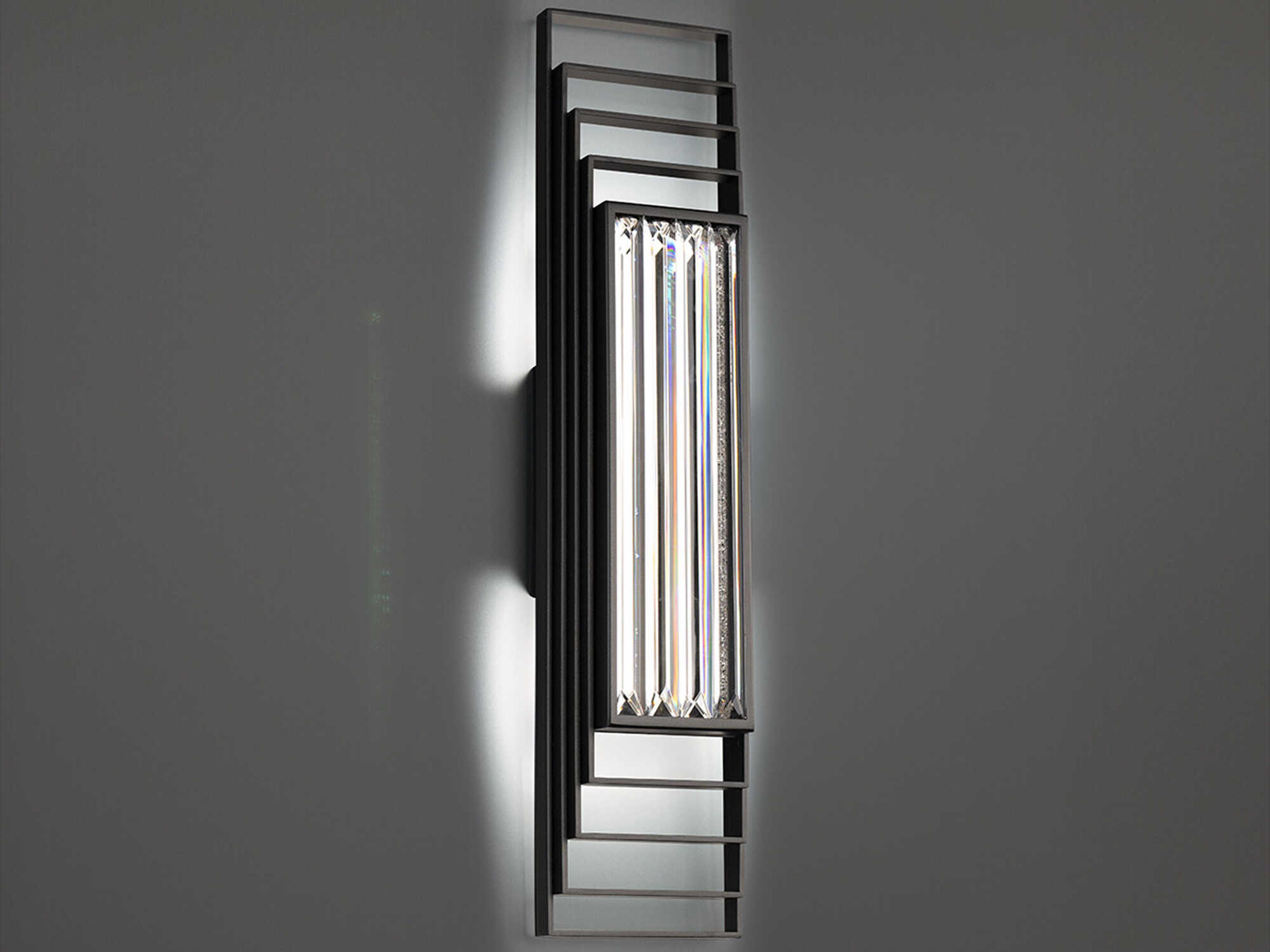 Terrace 1-Light Black Wall Sconce