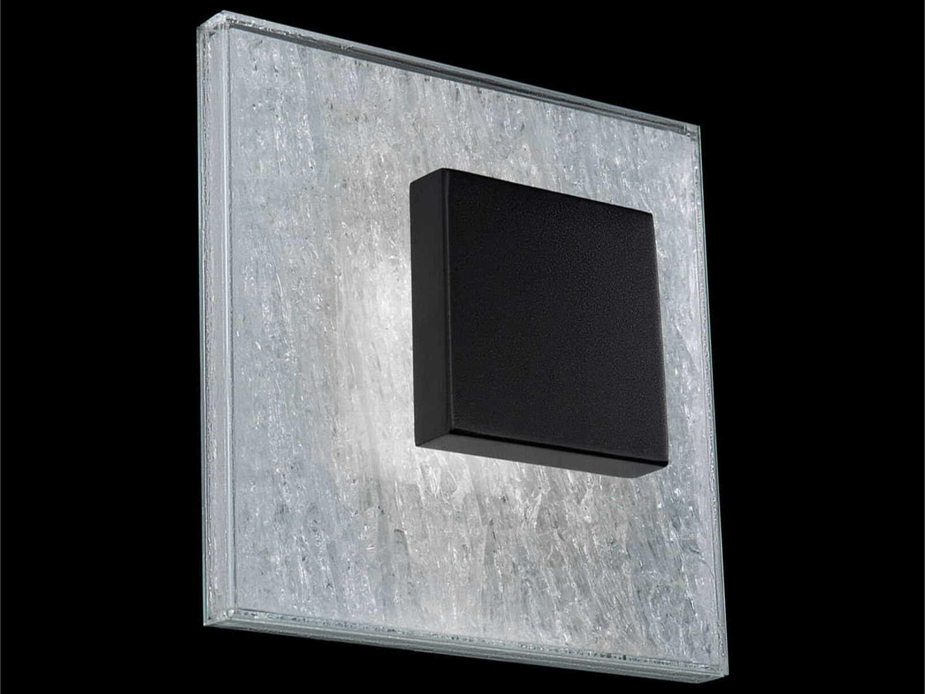 Schonbek Fragment 1-Light Black Wall Sconce