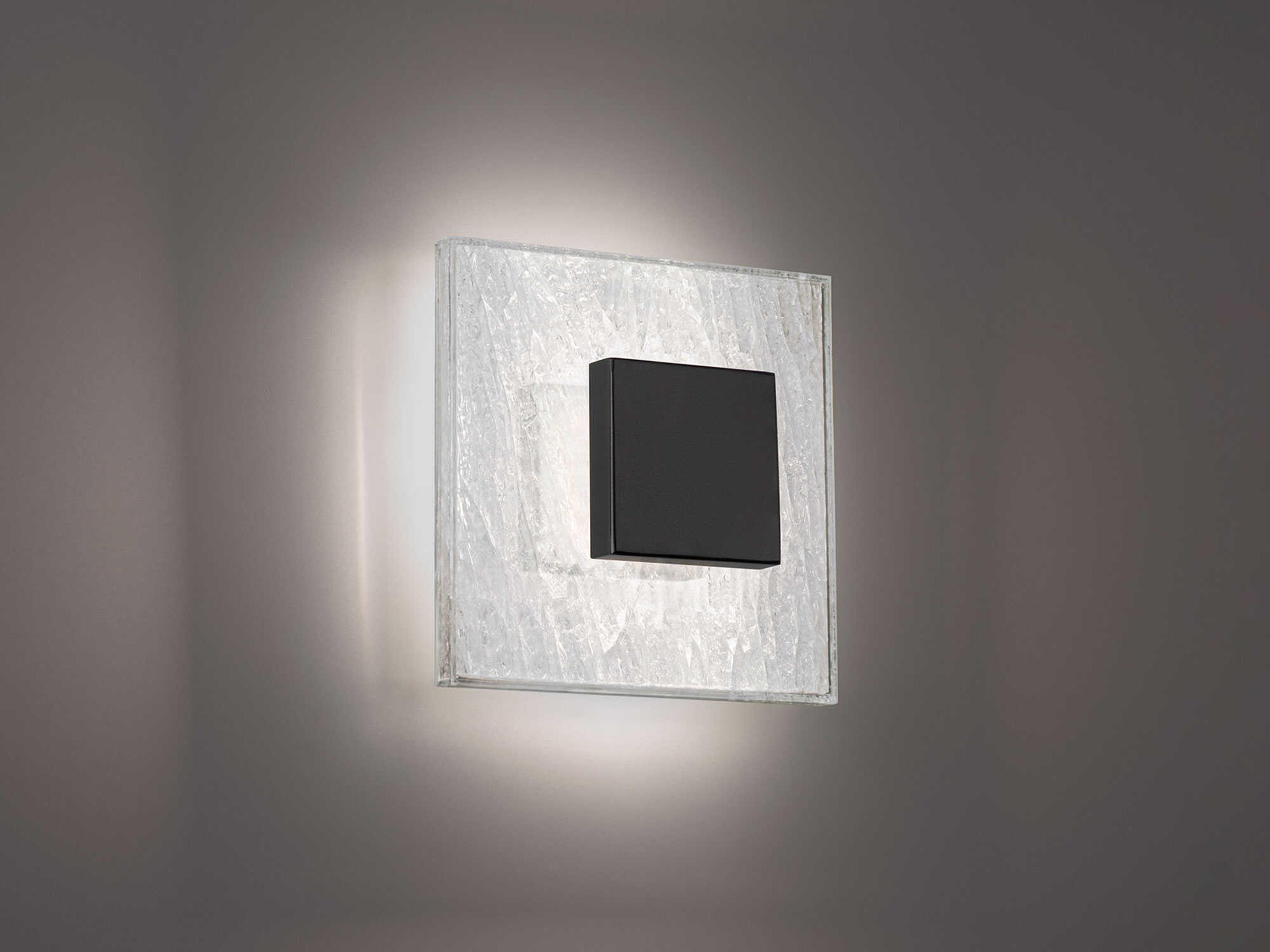 Schonbek Fragment 1-Light Black Wall Sconce