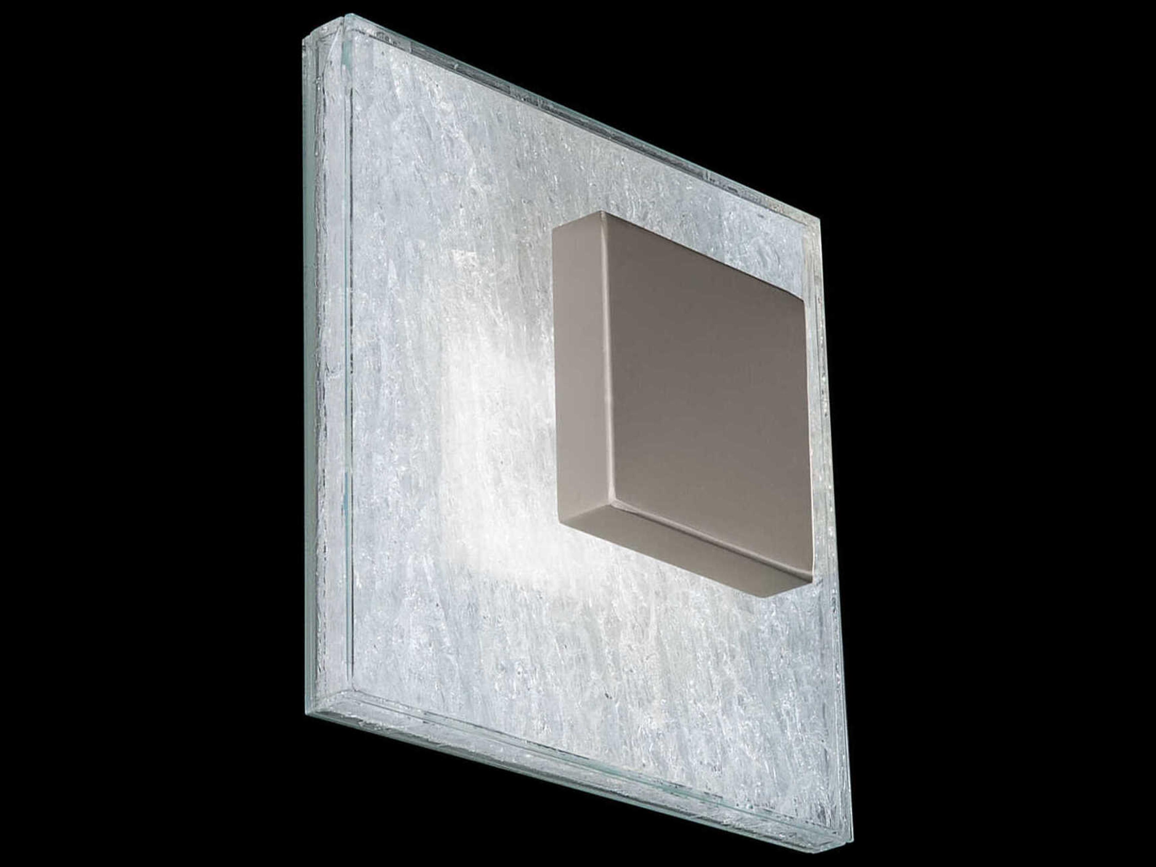 Schonbek Fragment 1-Light Brushed Nickel Wall Sconce