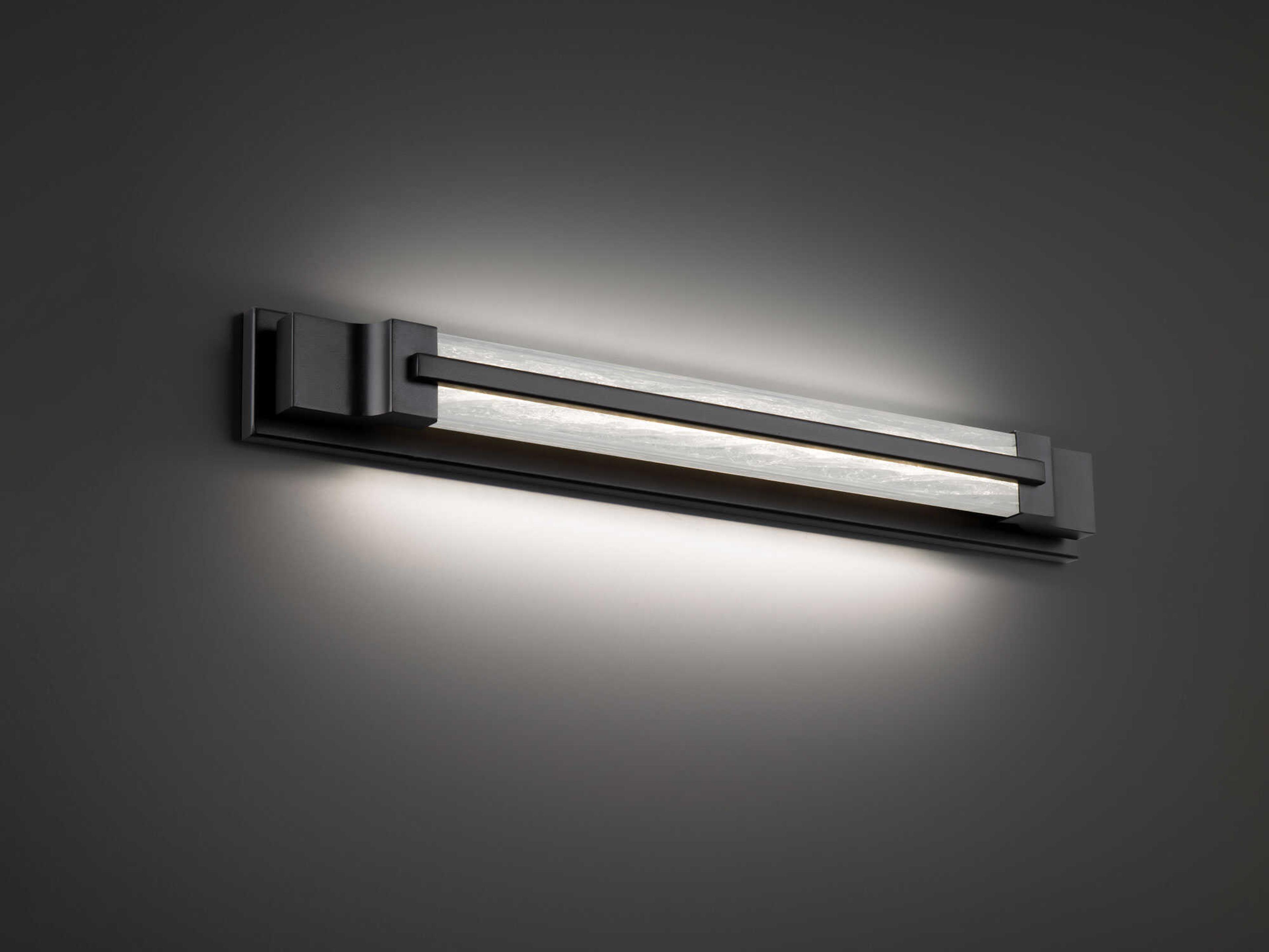 Schonbek Aberdeen 1-Light Black Vanity Light