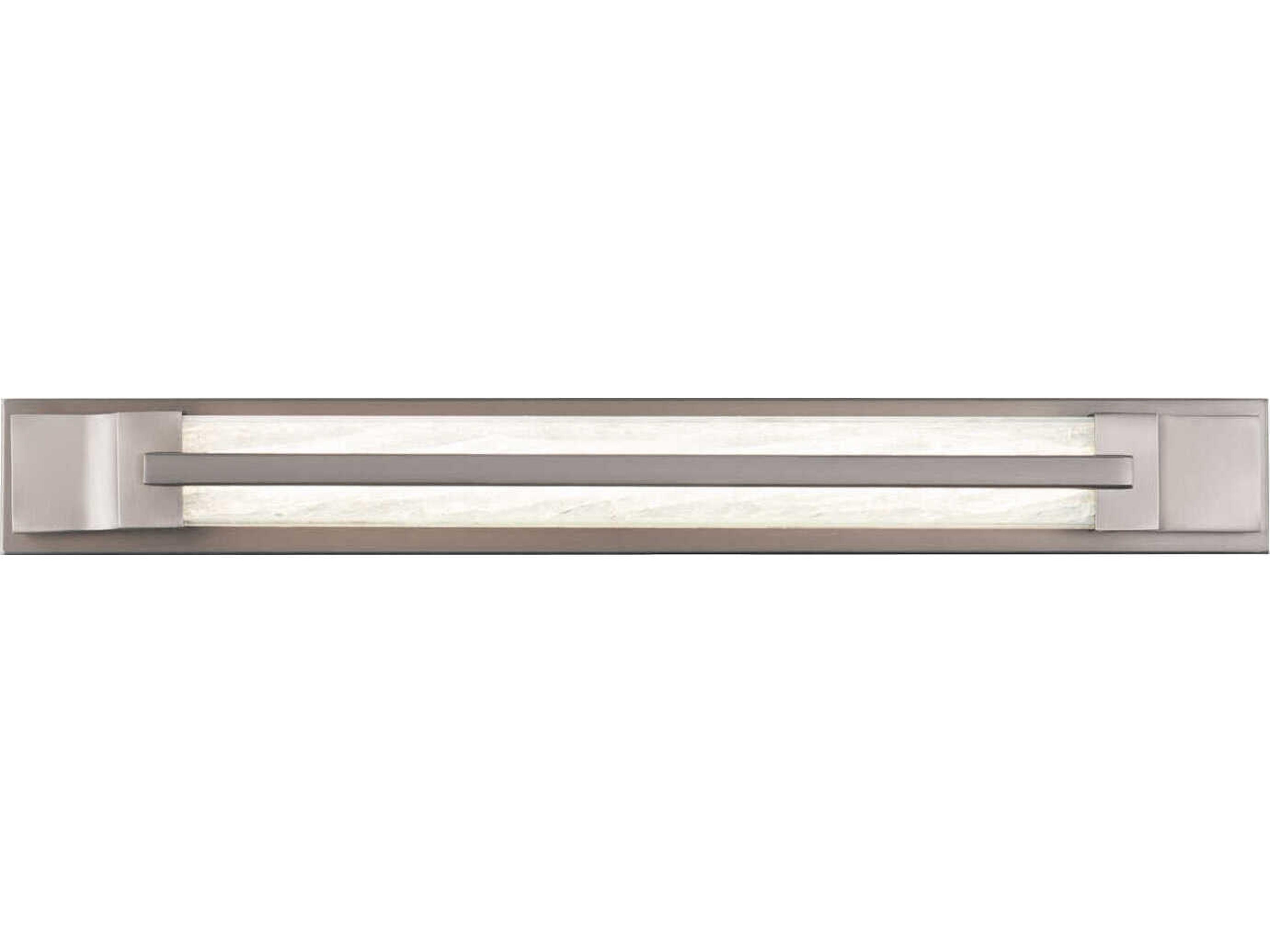 Schonbek Aberdeen 1-Light Brushed Nickel Vanity Light