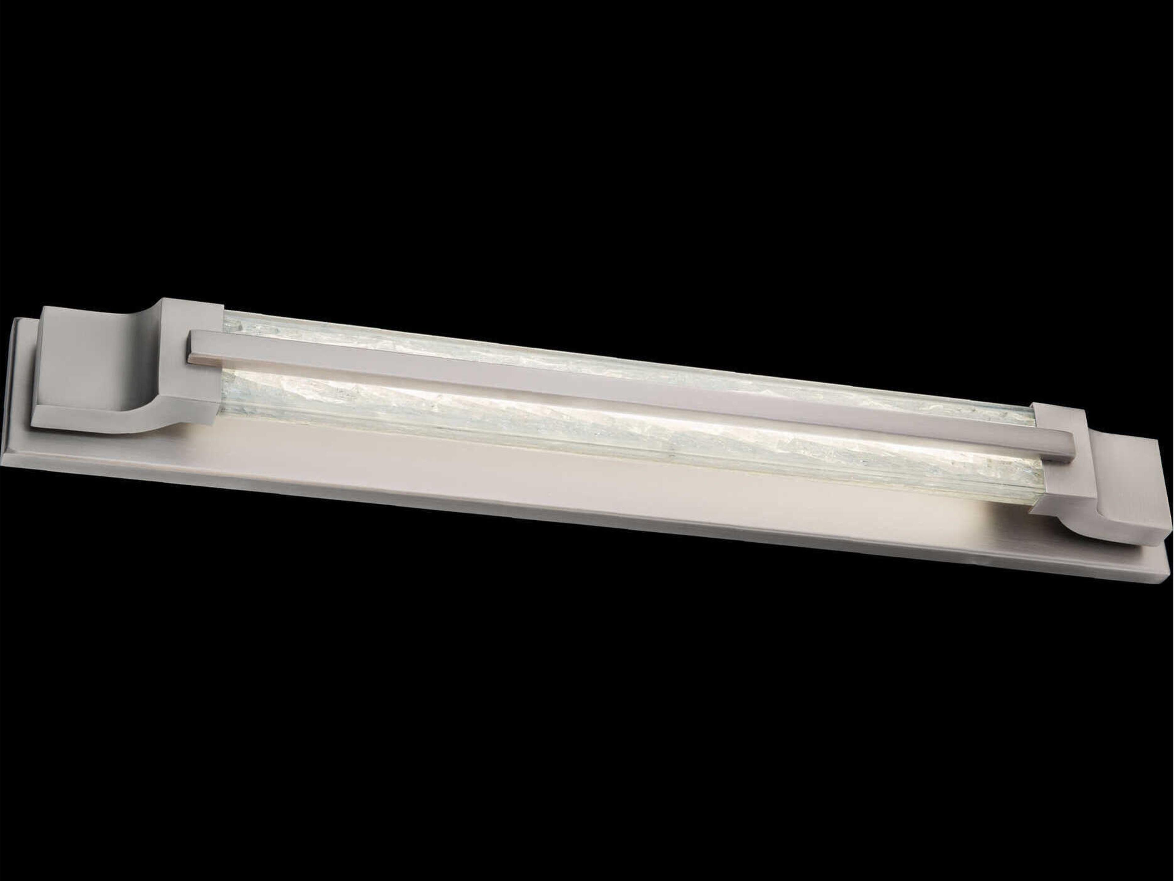Schonbek Aberdeen 1-Light Brushed Nickel Vanity Light