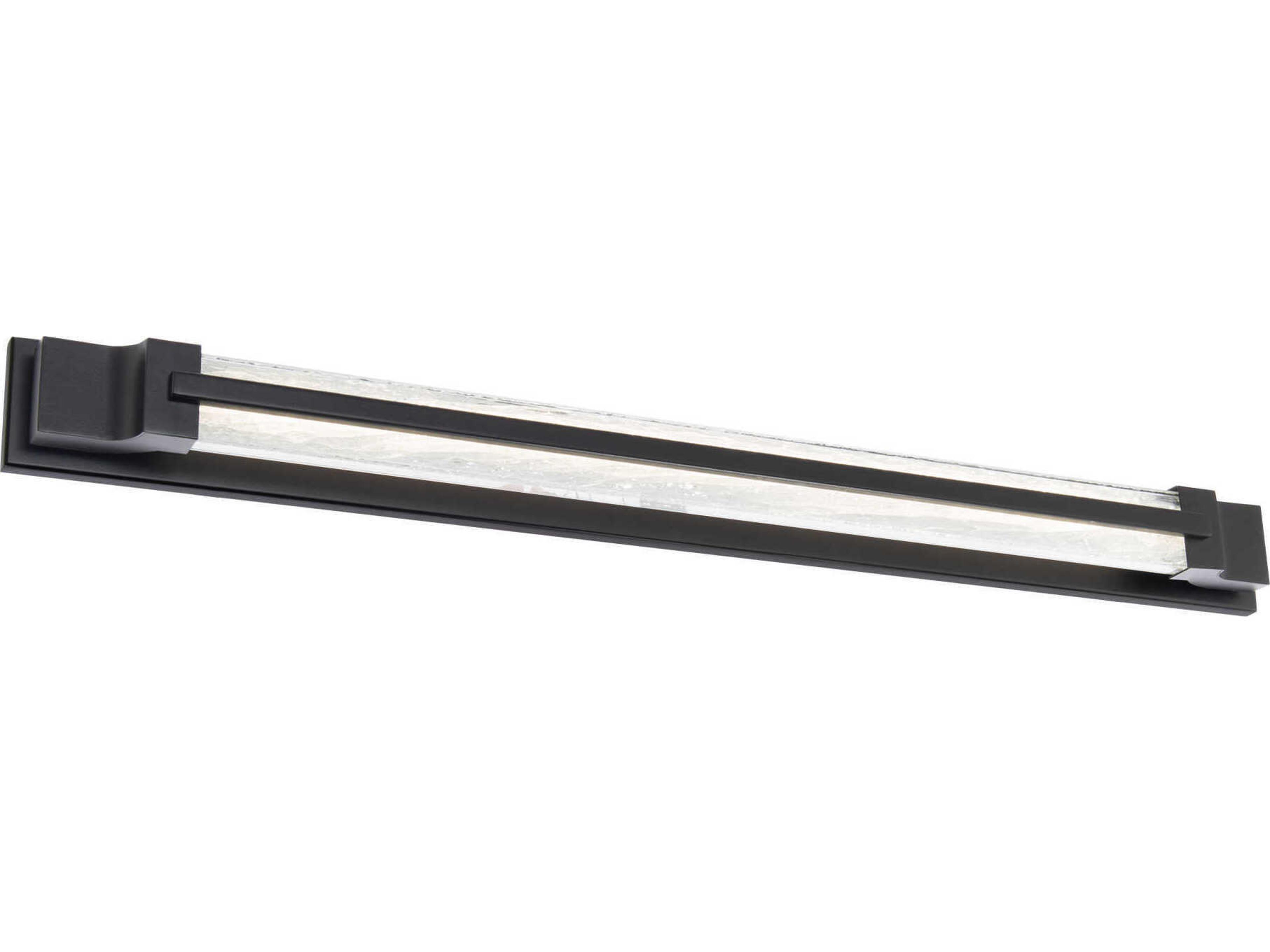 Aberdeen 1-Light Black Vanity Light