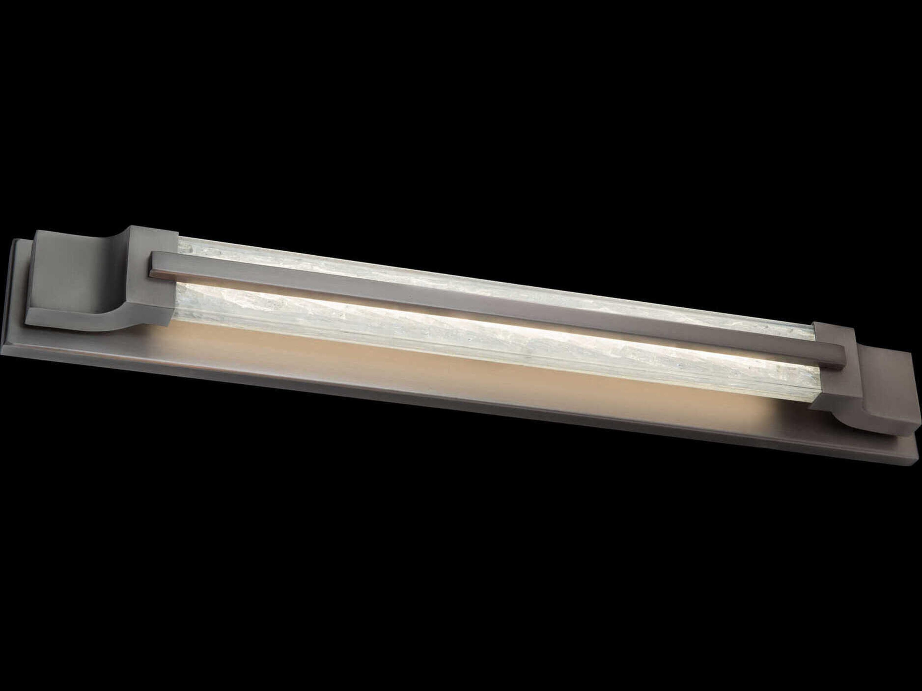 Schonbek Aberdeen 1-Light Brushed Nickel Vanity Light