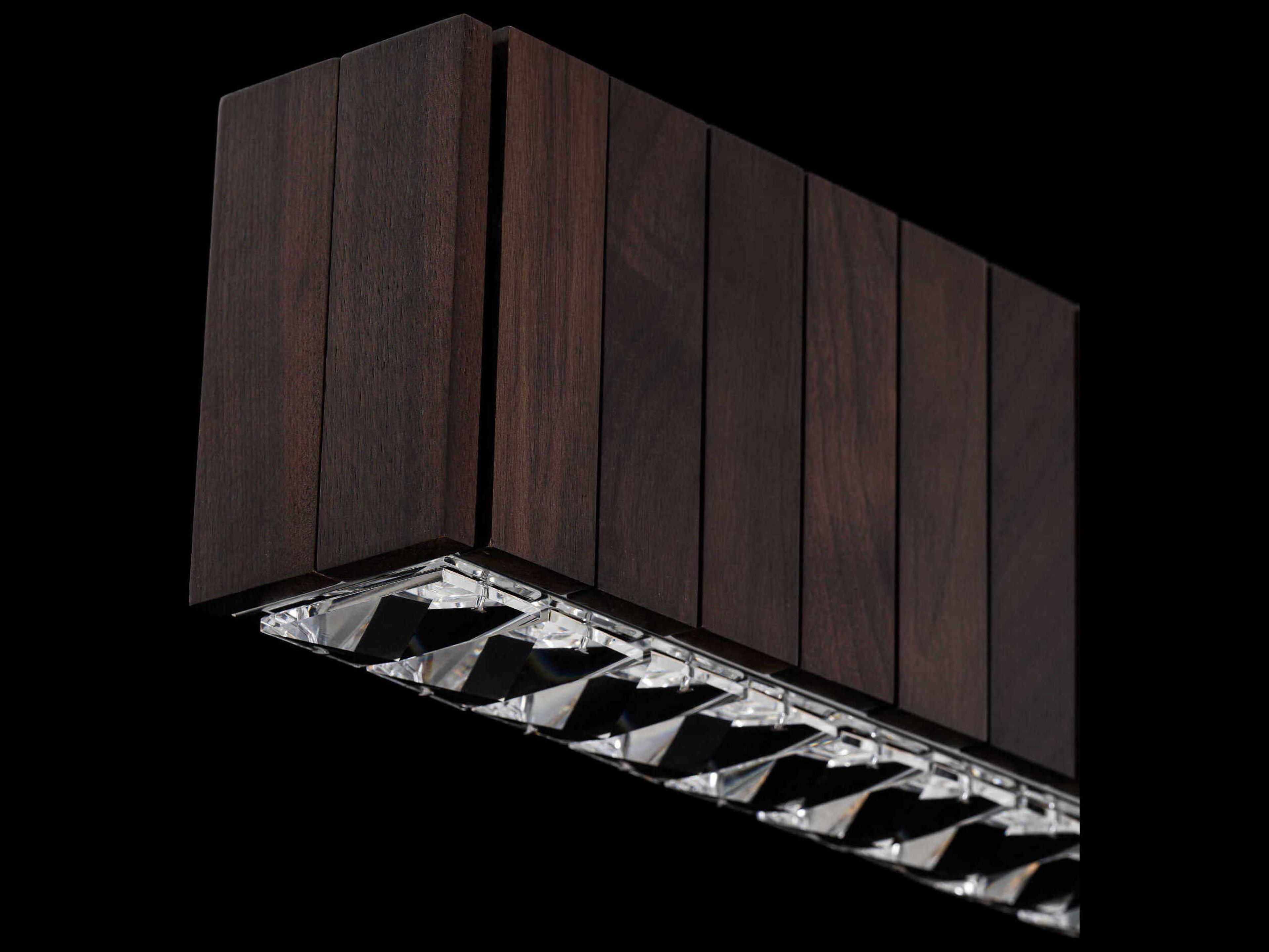 Schonbek Andean Smokey Walnut Brown Vanity Light